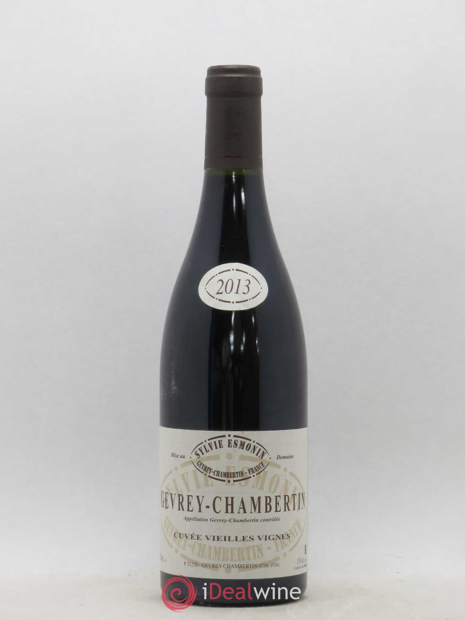 Gevrey-Chambertin Vieilles Vignes Sylvie Esmonin 2013 - Lot de 1 bouteille - 0