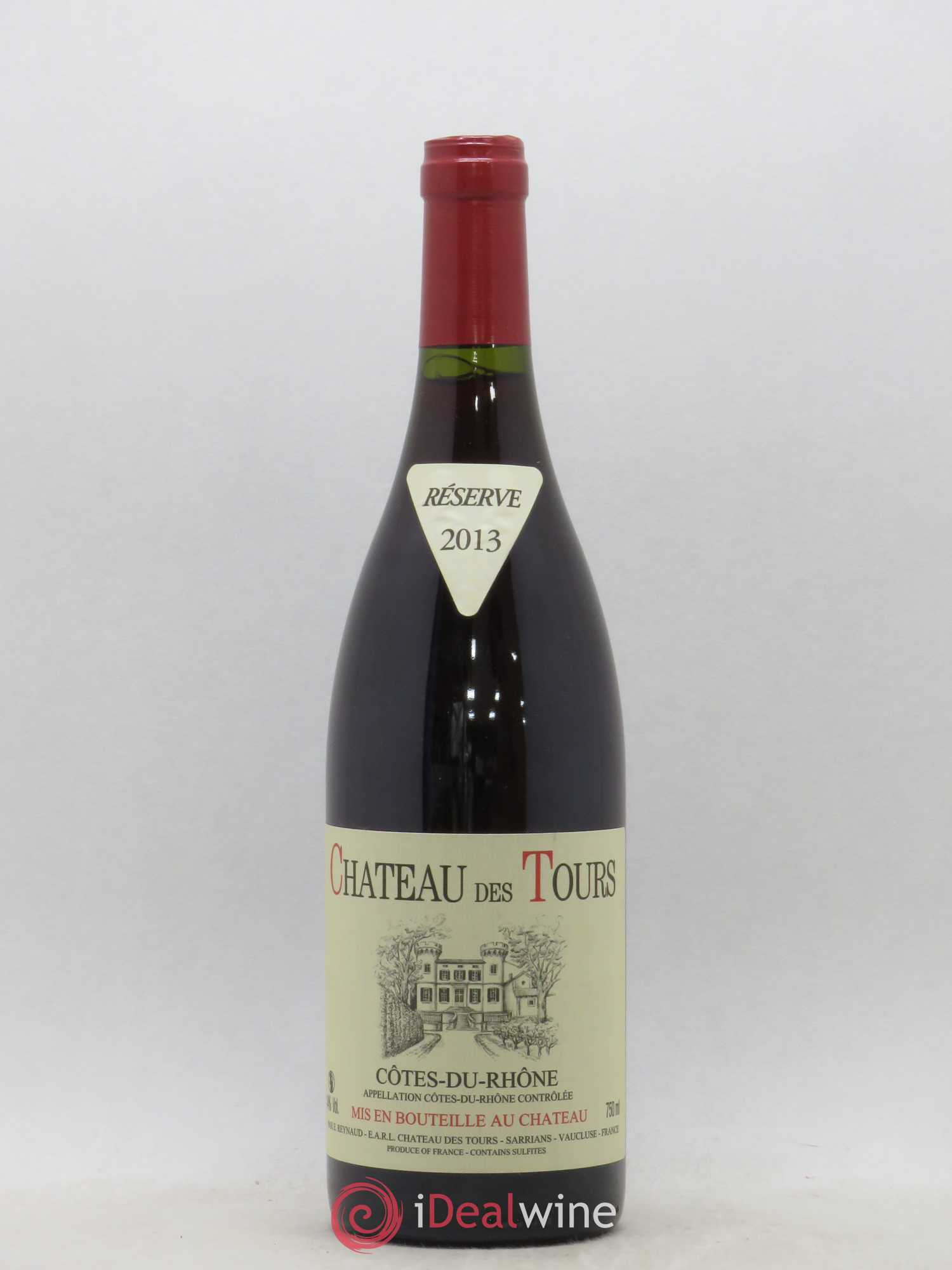 Côtes-du-Rhône Château des Tours Emmanuel Reynaud 2013 - Lot de 1 bouteille - 0