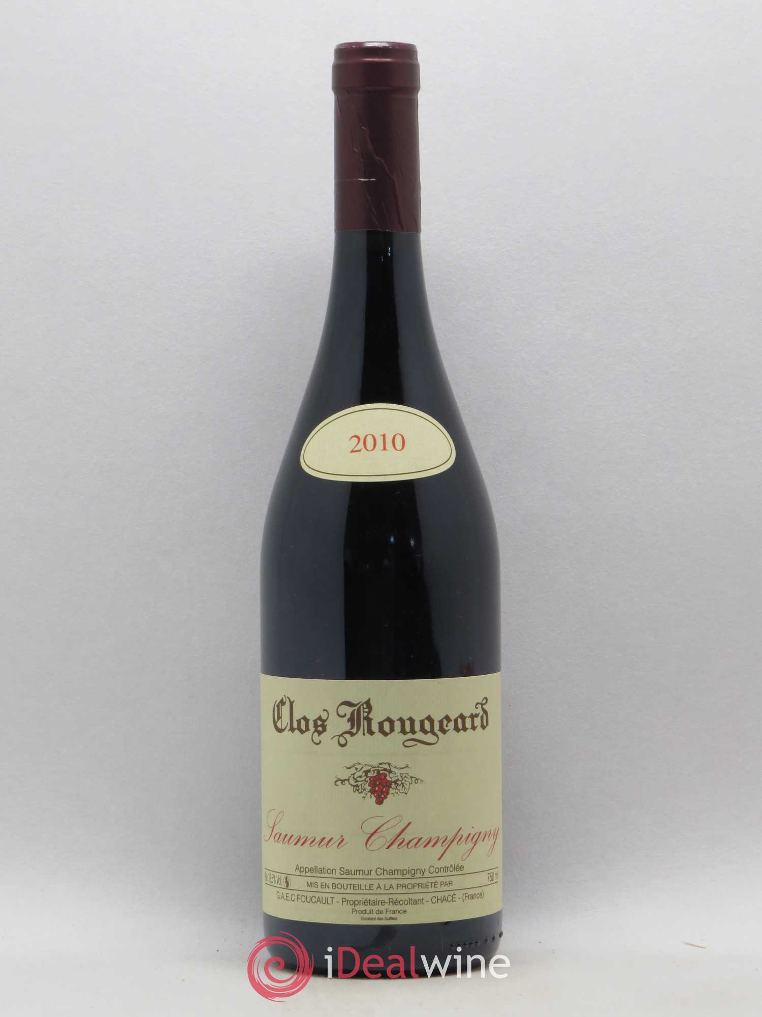 Saumur-Champigny Clos Rougeard 2010 - Posten von 1 Flasche - 0