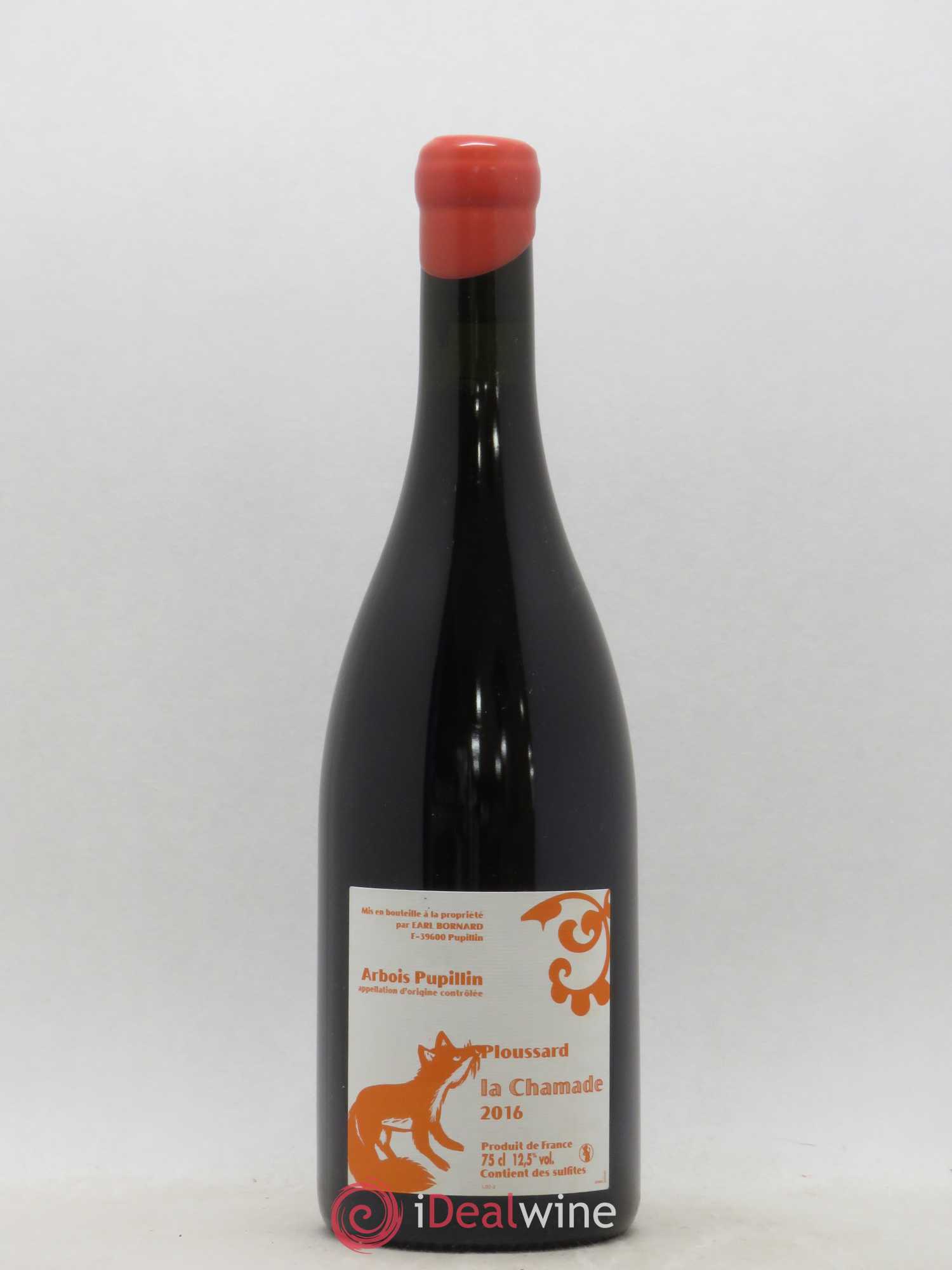 Arbois Pupillin Ploussard La Chamade Bornard 2016 - Posten von 1 Flasche - 0