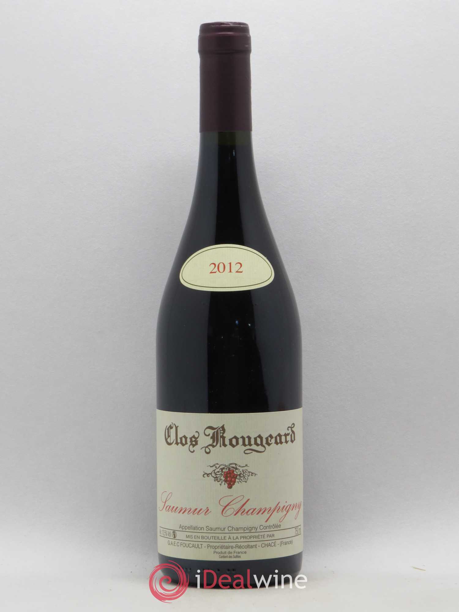 Saumur-Champigny Clos Rougeard 2012 - Lot de 1 bouteille - 0