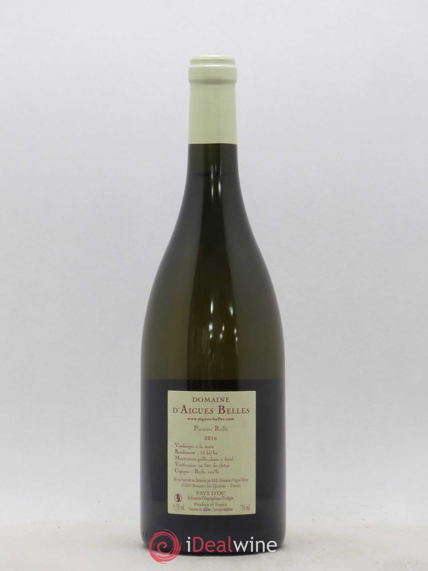 Pays d'Oc Premier Rolle Domaine d'Aigues Belles (sans prix de réserve) 2016 - Posten von 1 Flasche - 1