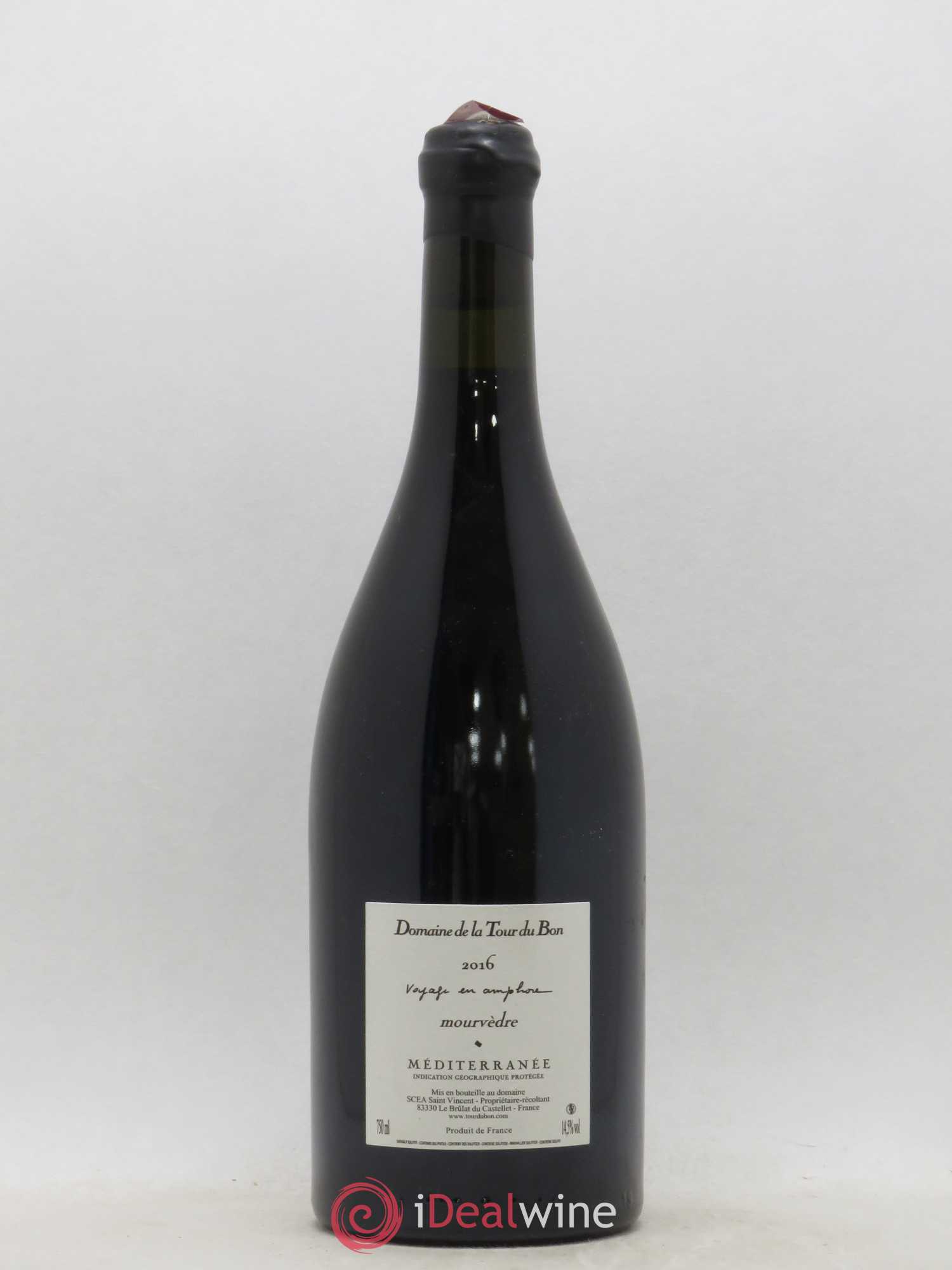 Méditerranée La Tour du Bon En Sol Agnès Henry 2016 - Lot de 1 bouteille - 1