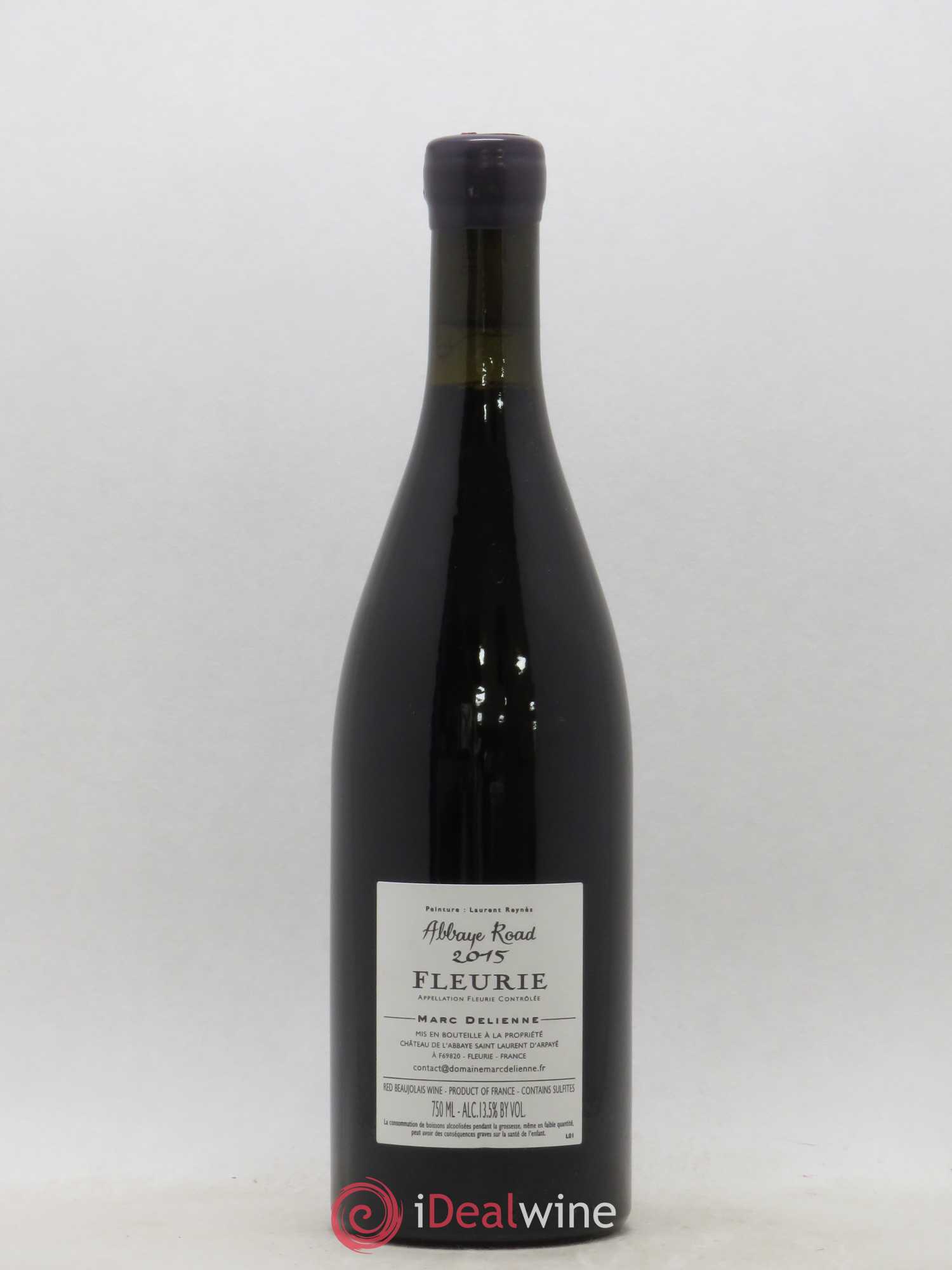 Fleurie Abbaye Road Marc Delienne (sans prix de réserve) 2015 - Posten von 1 Flasche - 1