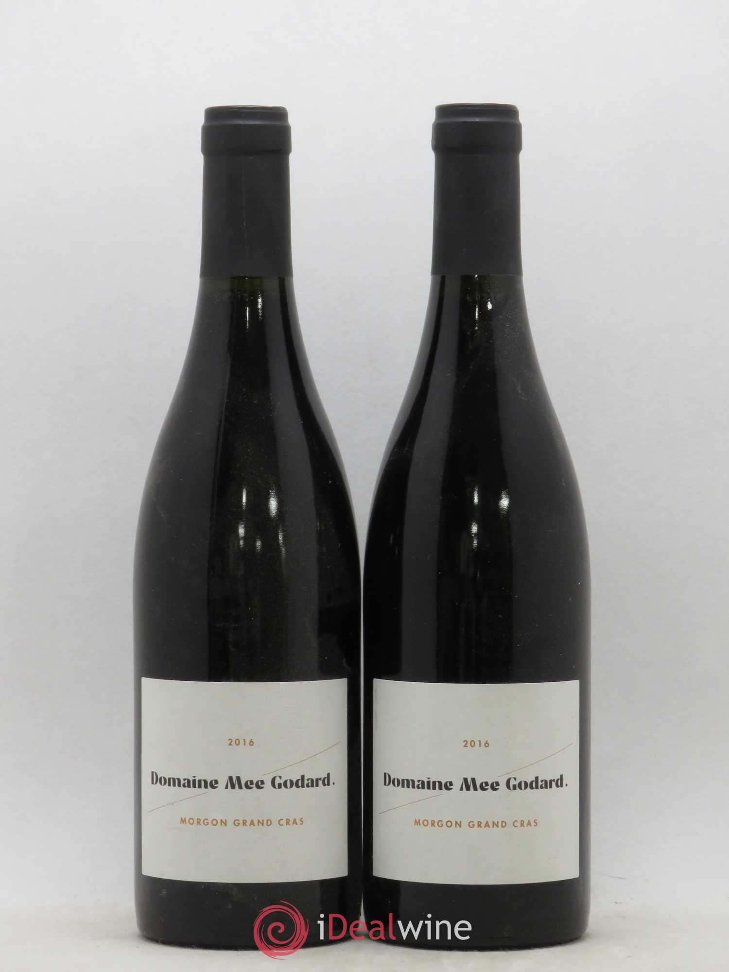 Morgon Grand Cras Mee Godard (sans prix de réserve) 2016 - Posten von 2 Flaschen - 0