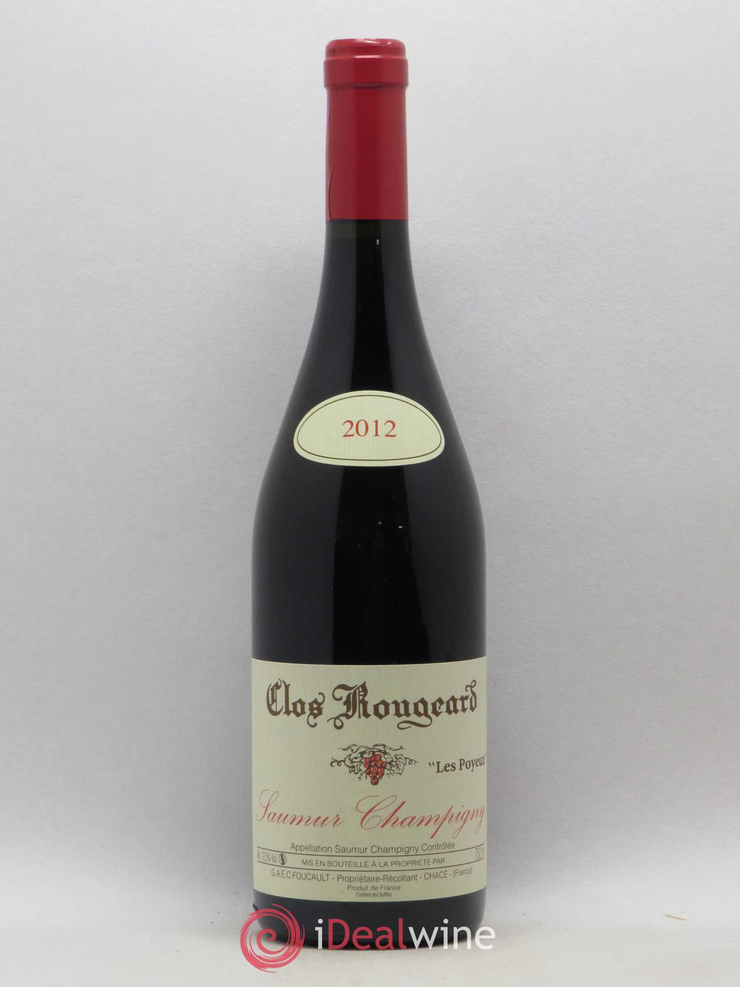 Saumur-Champigny Les Poyeux Clos Rougeard 2012 - Lot de 1 bouteille - 0