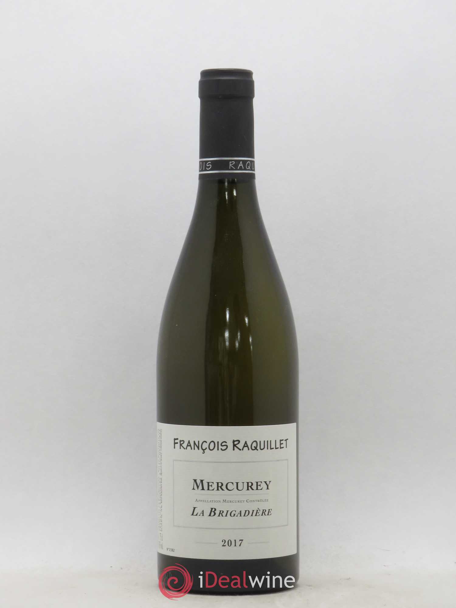 Mercurey La Brigadière François Raquillet (sans prix de réserve) 2017 - Lot de 1 bouteille - 0