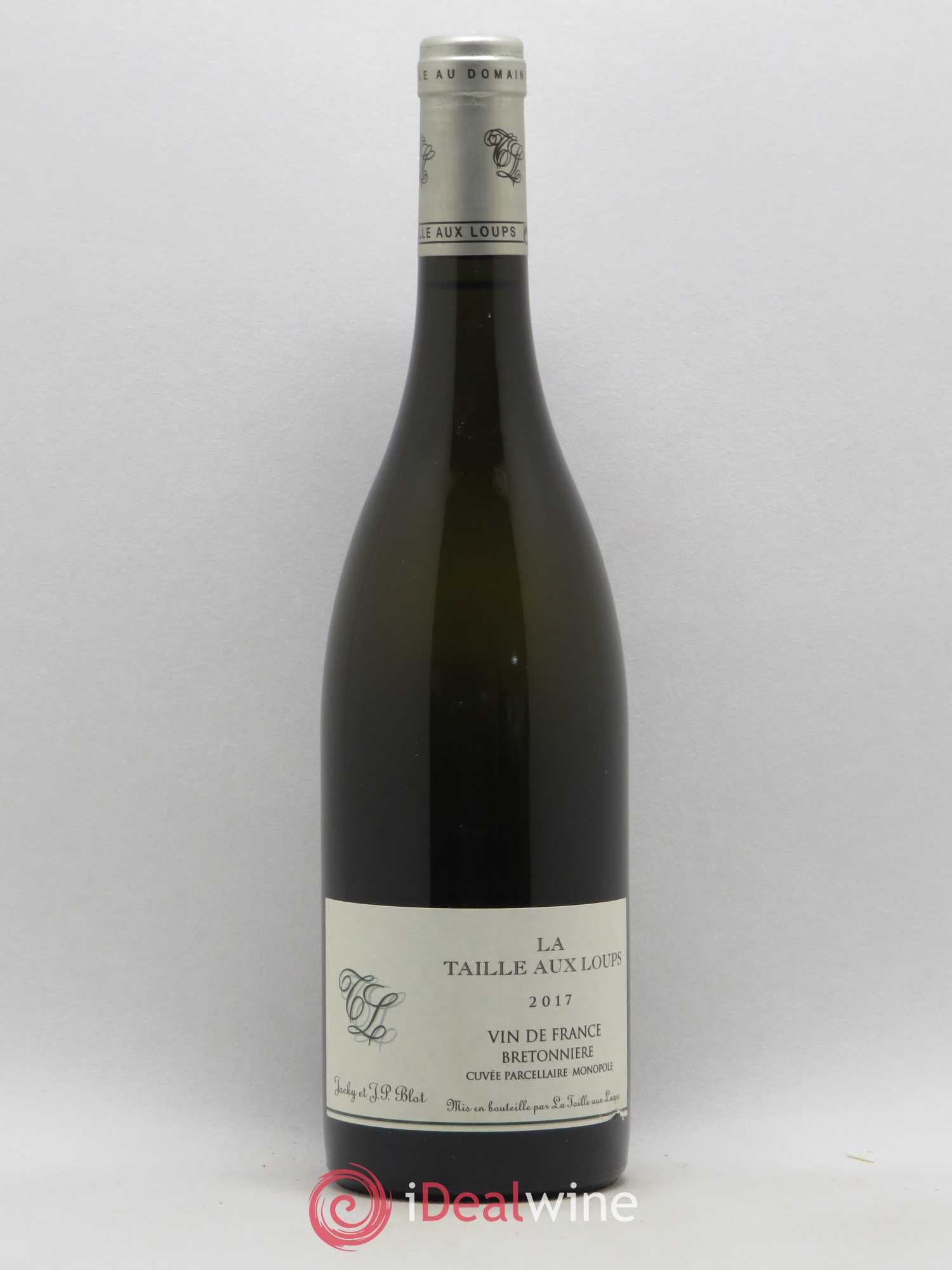 Vin de France Bretonnière La Taille aux Loups - Jacky Blot (sans prix de réserve) 2017 - Lot de 1 bouteille - 0