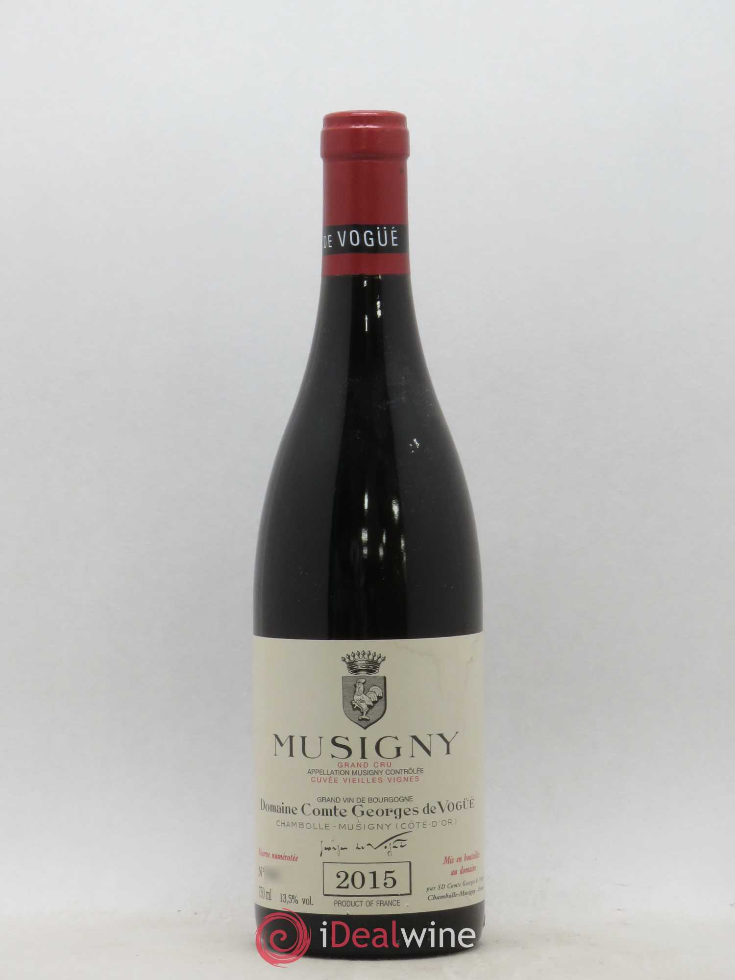 Musigny Grand Cru Cuvée Vieilles Vignes Comte Georges de Vogüé 2015 - Lot de 1 bouteille - 0