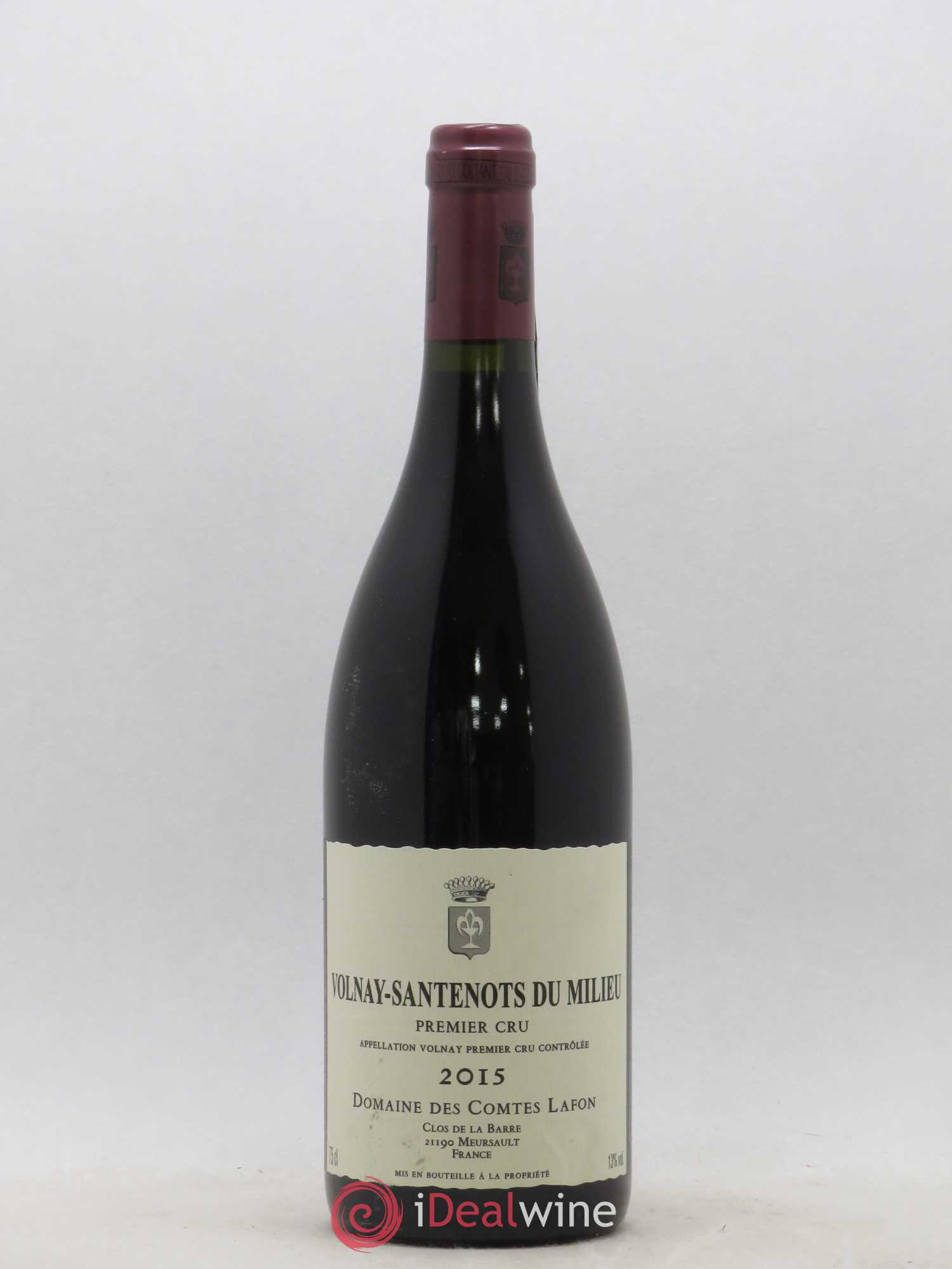 Volnay 1er Cru Santenots du Milieu Comtes Lafon (Domaine des) 2015 - Lot de 1 bouteille - 0