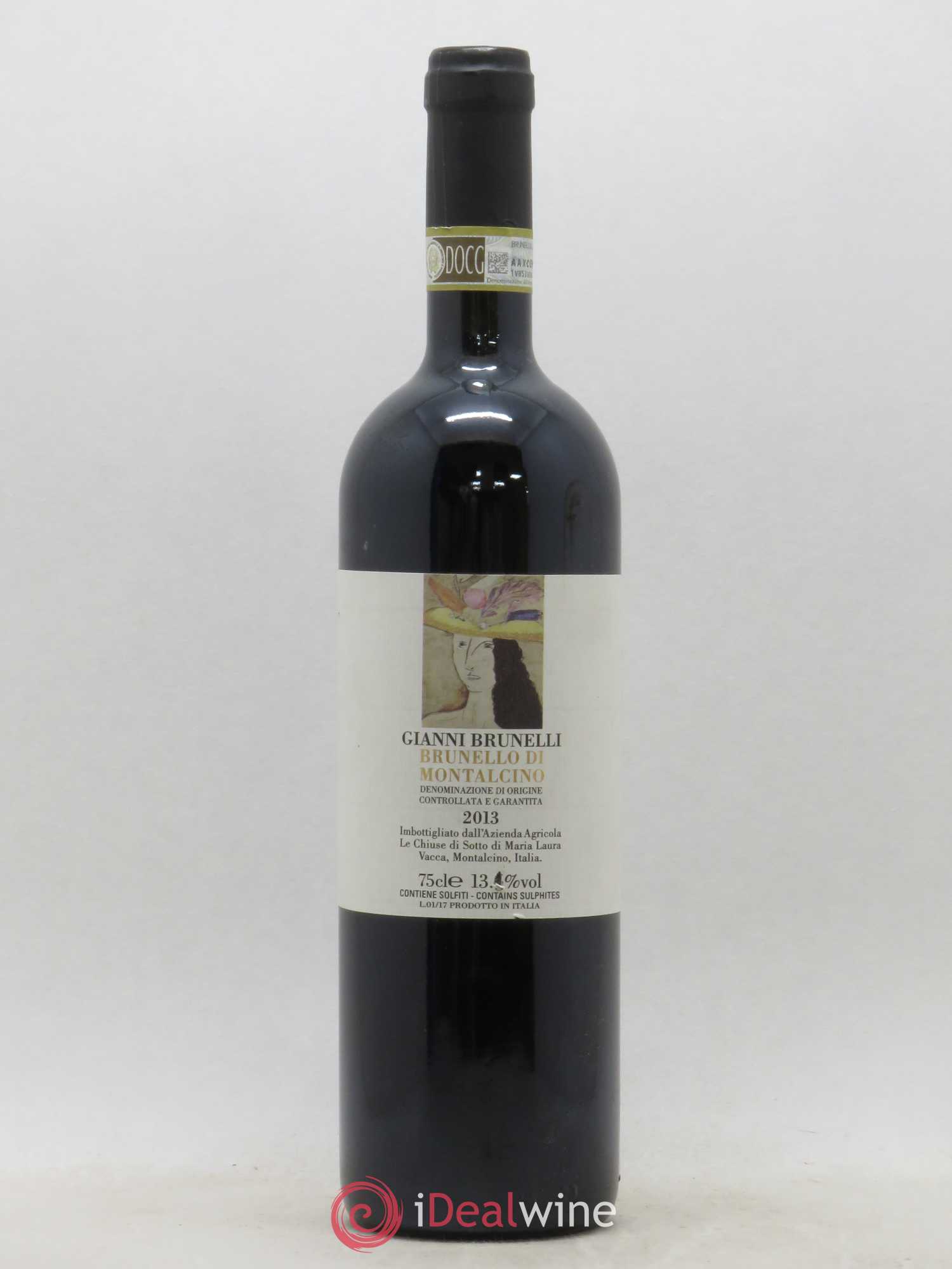 Brunello di Montalcino DOCG Gianni Brunelli 2013 - Lot de 1 bouteille - 0