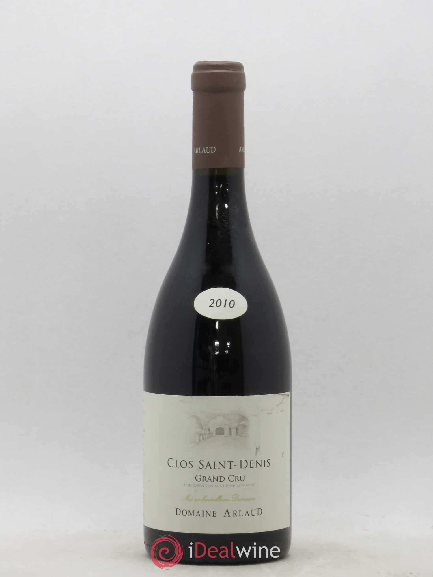 Clos Saint-Denis Grand Cru Arlaud 2010 - Lot de 1 bouteille - 0
