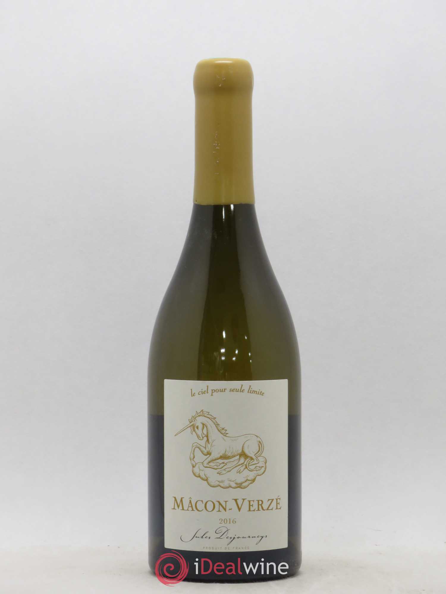 Mâcon Verzé Jules Desjourneys 2016 - Posten von 1 Flasche - 0