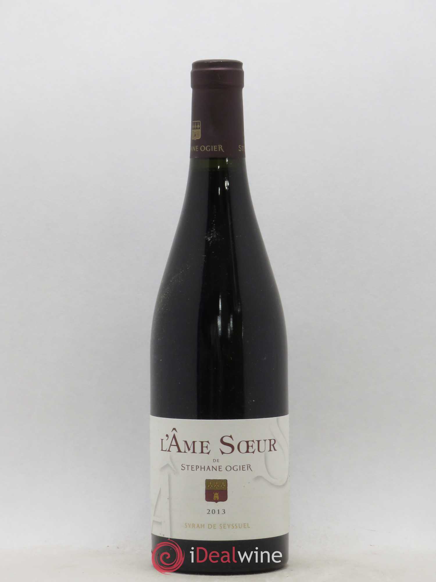 Collines Rhodaniennes L'Ame Soeur Syrah de Seyssuel Stéphane Ogier 2013 - Lot de 1 bouteille - 0