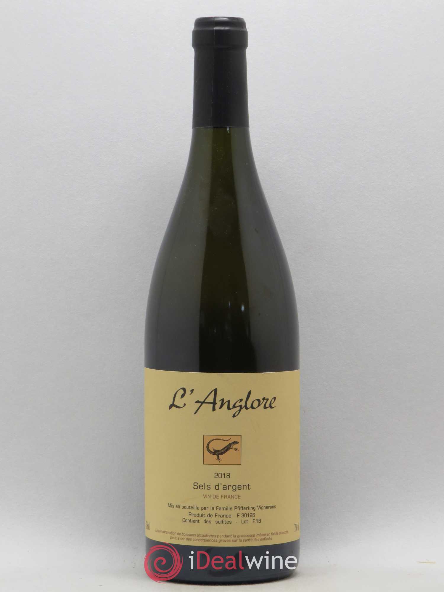 Vin de France Sels d'argent L'Anglore (sans prix de réserve) 2018 - Lot de 1 bouteille - 0