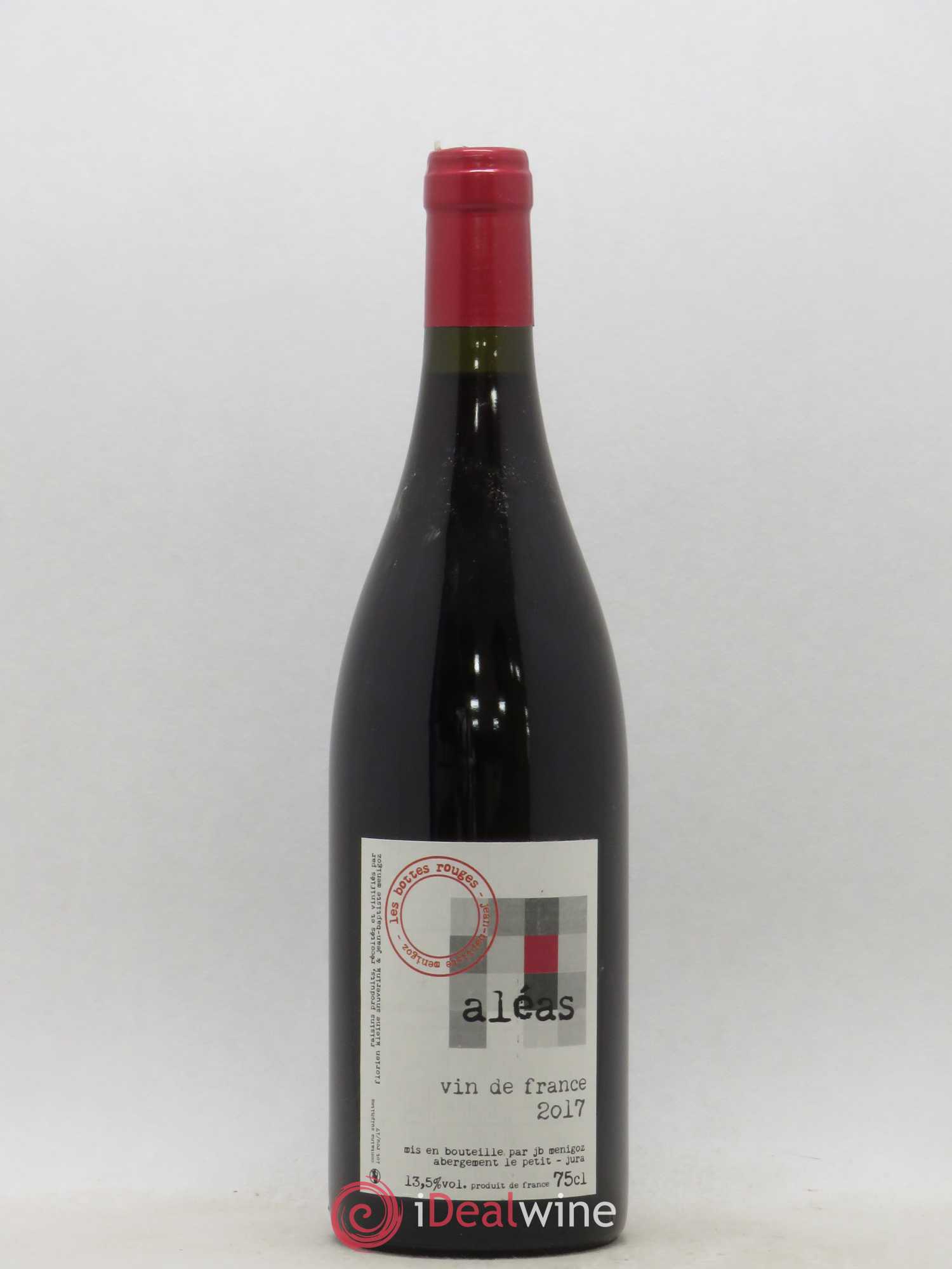 Vin de France Alea Les Bottes Rouges 2017 - Lot de 1 bouteille - 0