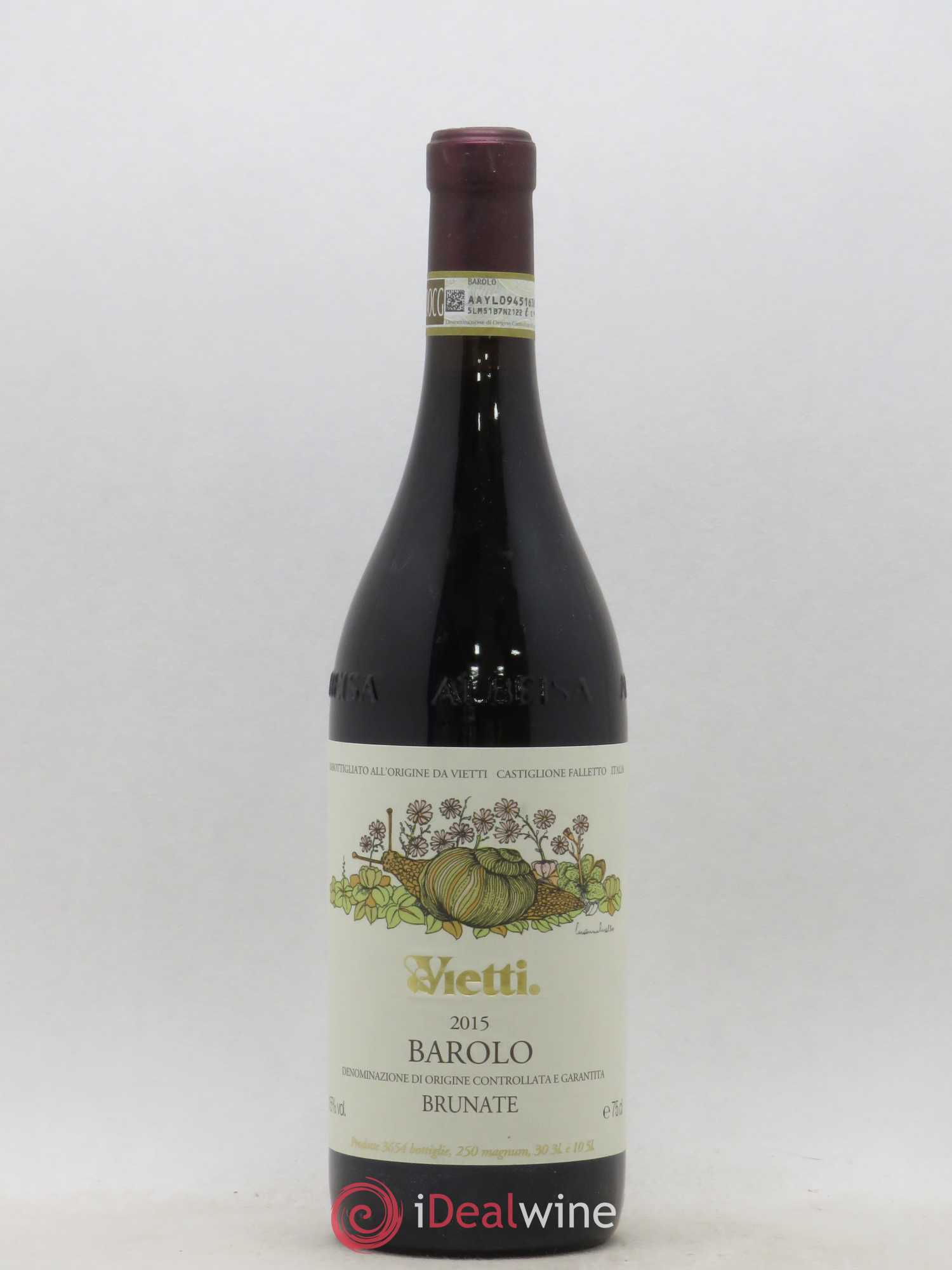 Barolo Brunate Vietti 2015 - Posten von 1 Flasche - 0