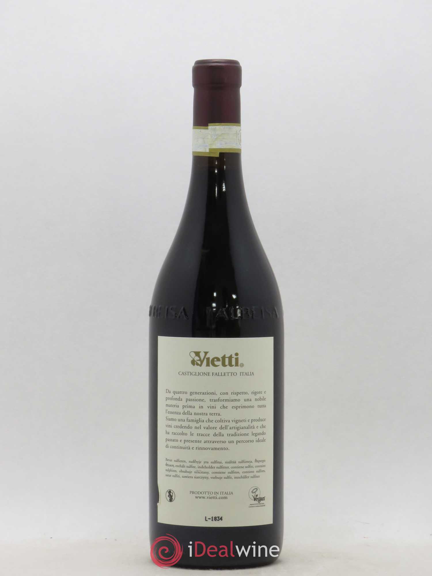 Barolo Rocche di Castiglione Vietti 2015 - Posten von 1 Flasche - 1