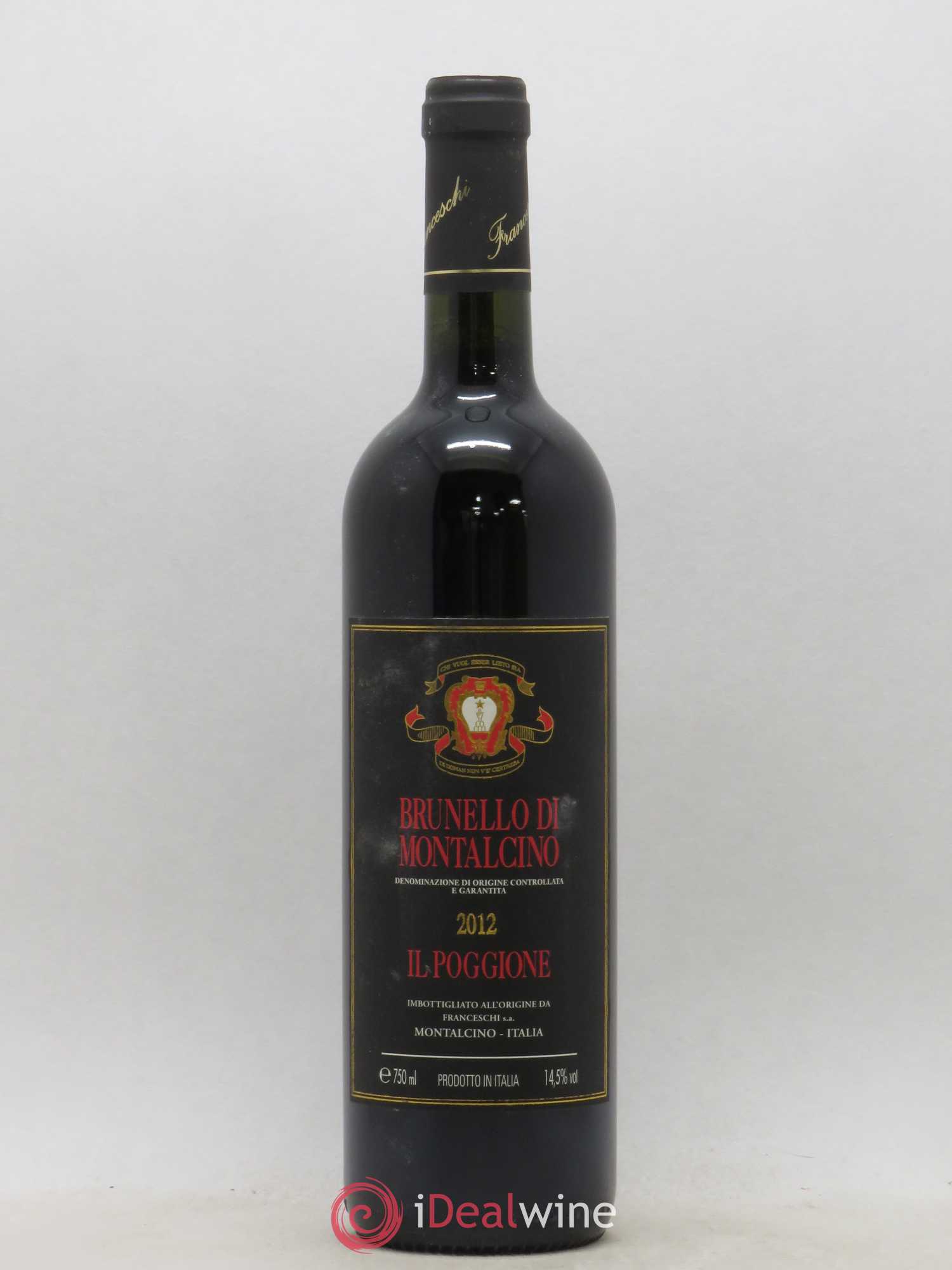 Brunello di Montalcino DOCG Il Poggione Lavinio Franceschi 2012 - Lot de 1 bouteille - 0