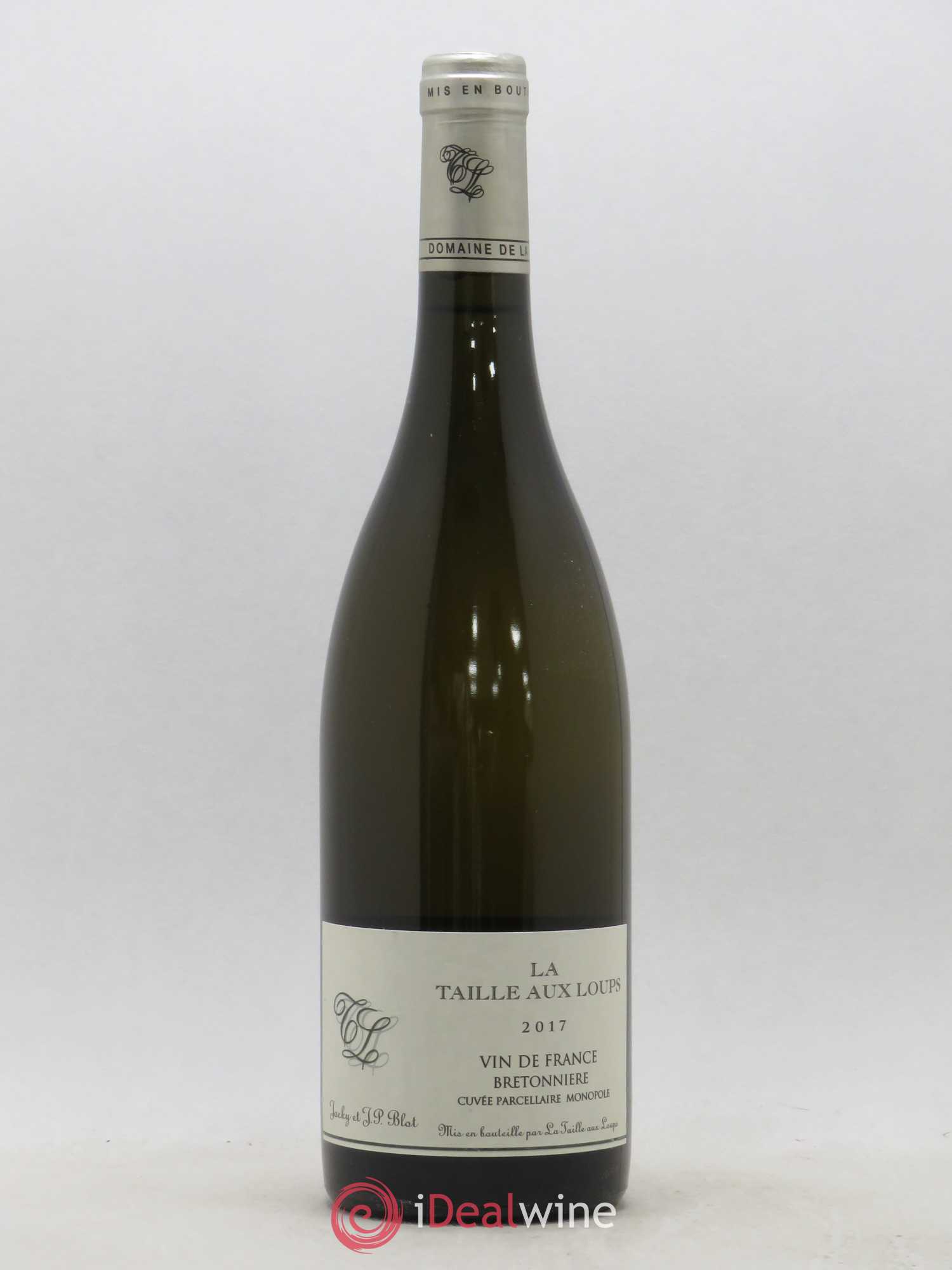 Vin de France Bretonnière La Taille aux Loups - Jacky Blot Cuvée Parcellaire 2017 - Lot de 1 bouteille - 0
