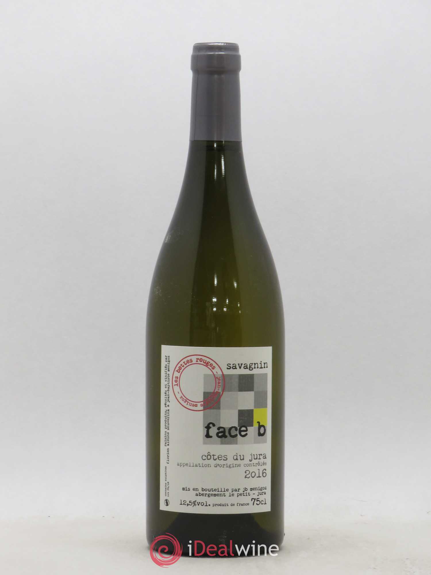 Côtes du Jura Savagnin Face B Les Bottes Rouges 2016 - Lot of 1 bottle - 0