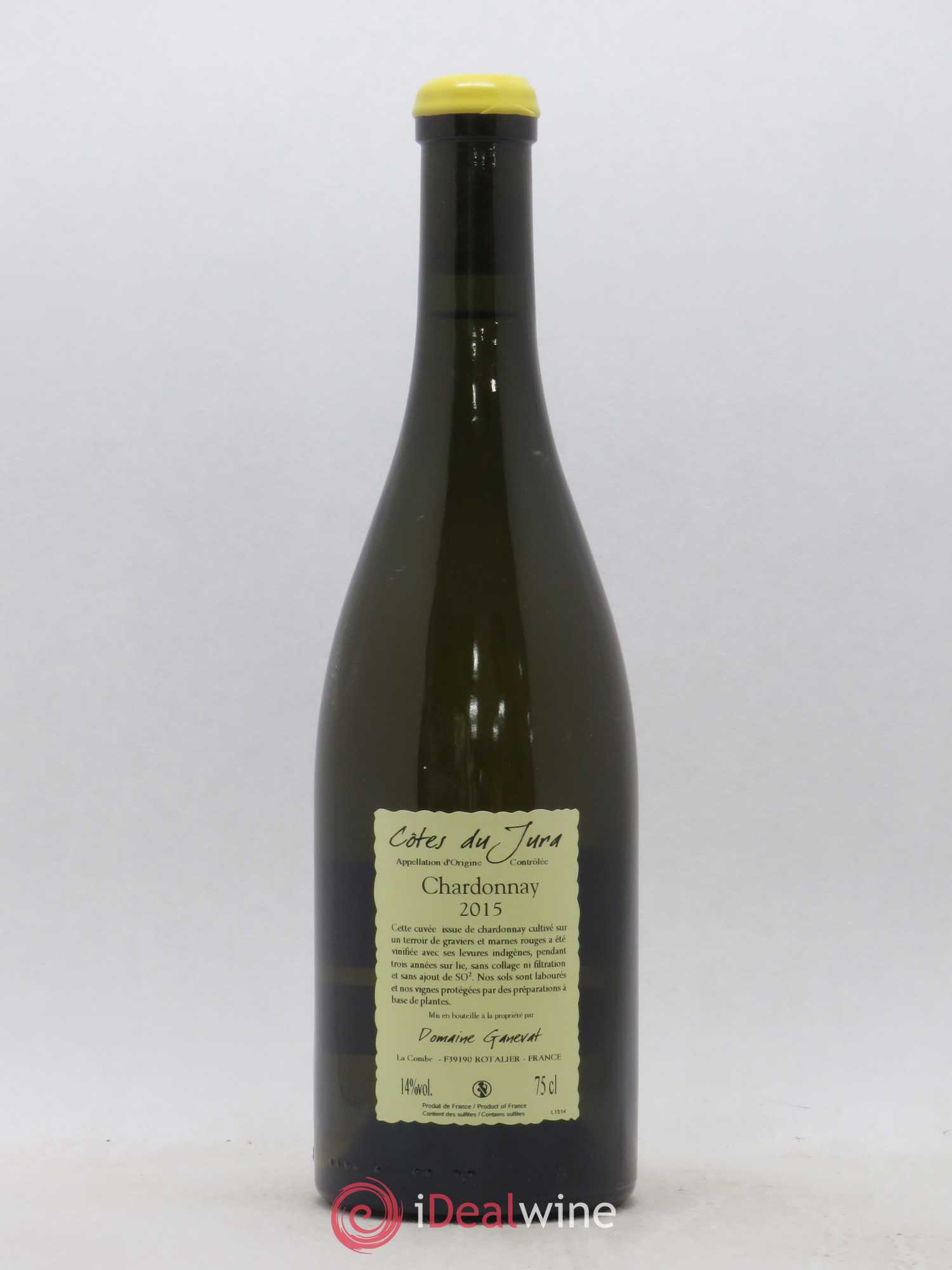 Côtes du Jura Les Gryphées Vieilles Vignes Jean-François Ganevat (Domaine) 2015 - Lot de 1 bouteille - 1