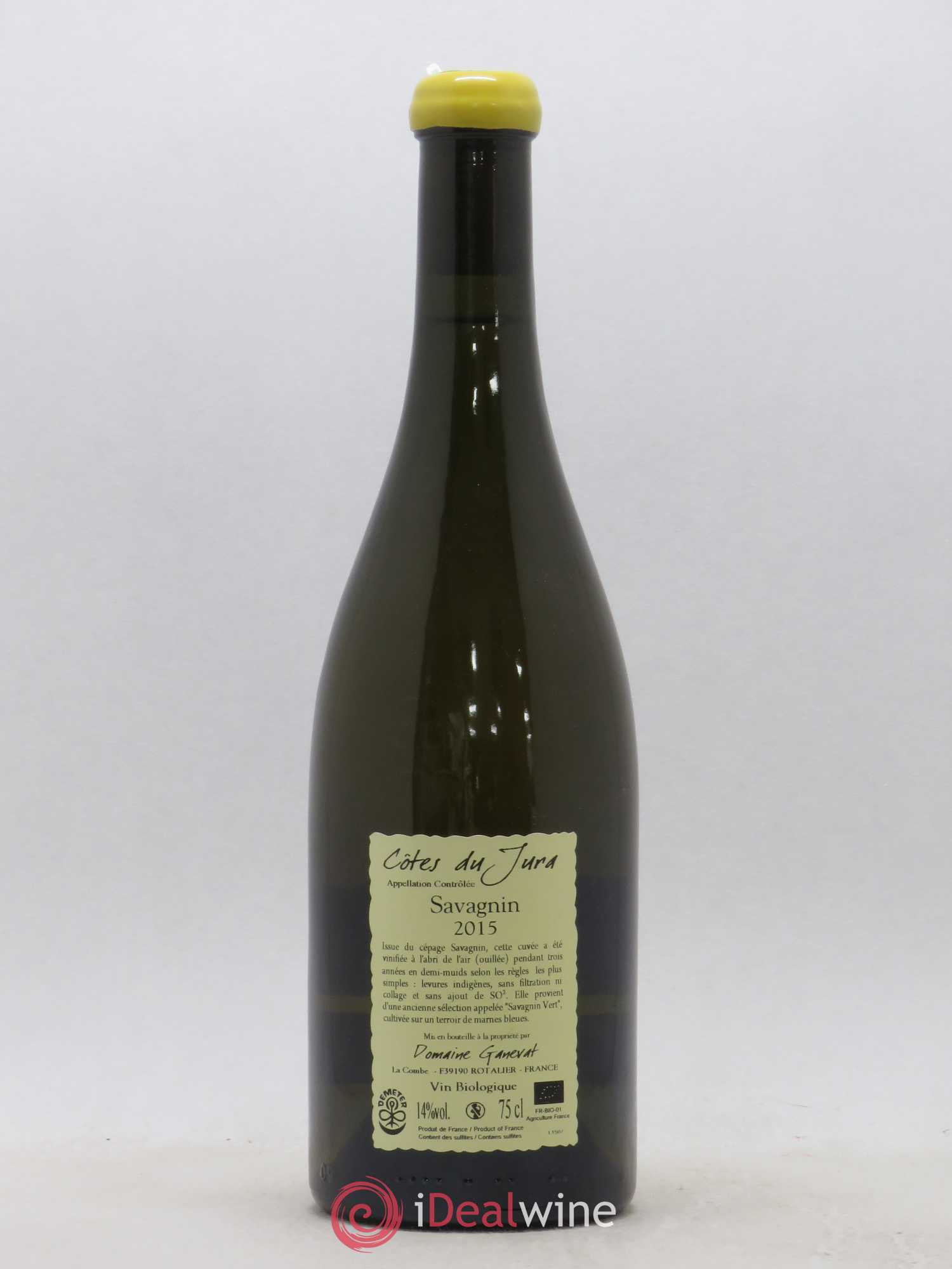 Côtes du Jura Les Gryphées Vieilles Vignes Jean-François Ganevat (Domaine) 2015 - Lot de 1 bouteille - 2
