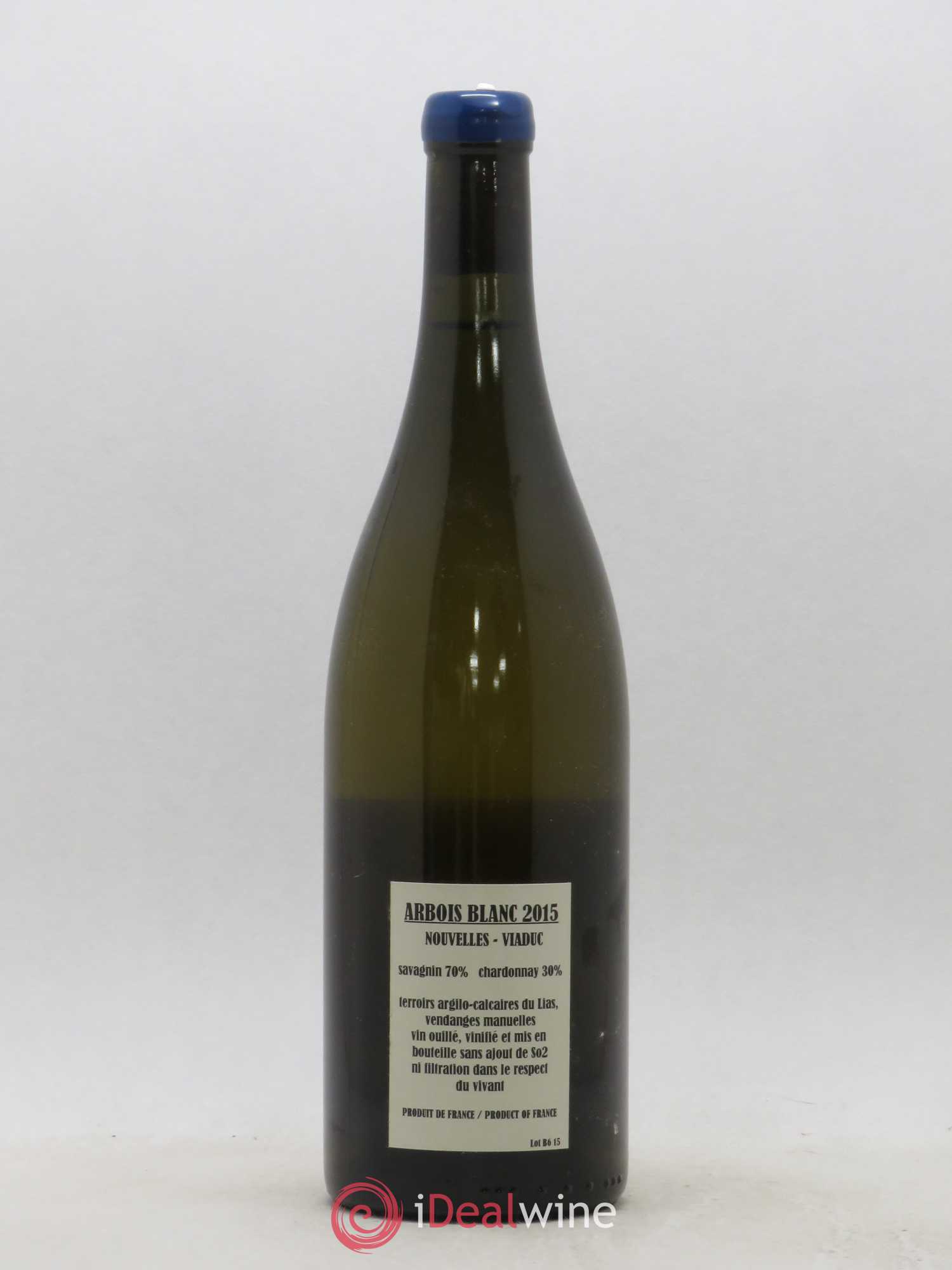 Arbois Savagnin Chardonnay Nouvelles-Viaduc Adeline Houillon & Renaud Bruyère 2015 - Lot de 1 bouteille - 1