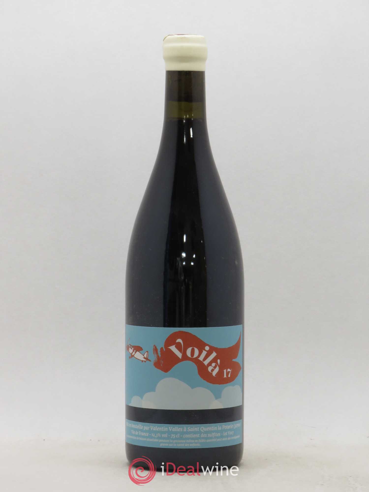 Vin de France Voilà Valentin Valles (sans prix de réserve) 2017 - Lot de 1 bouteille - 0