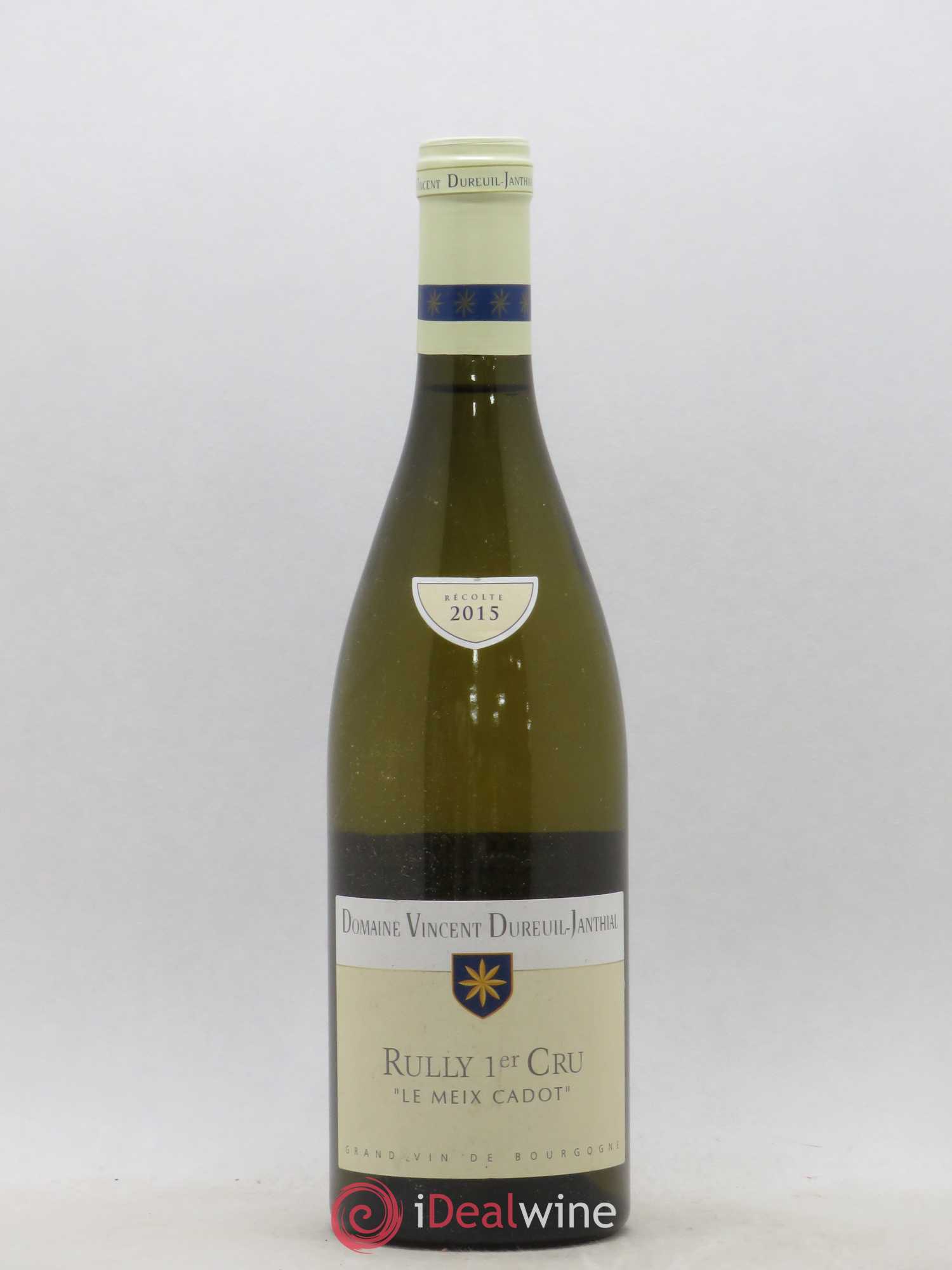 Rully 1er Cru Le Meix Cadot Vincent Dureuil-Janthial 2015 - Lot de 1 bouteille - 0