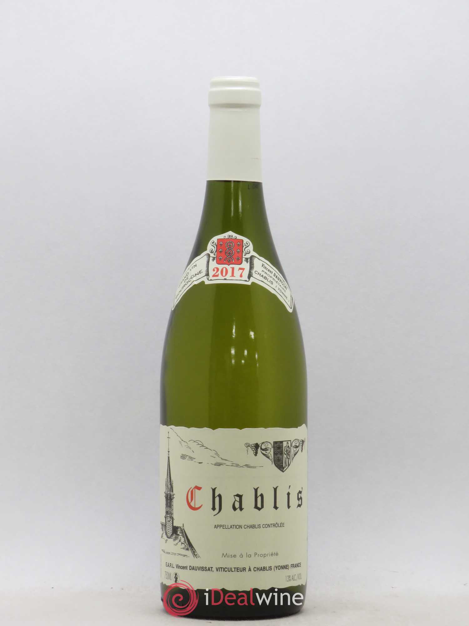 Chablis Vincent Dauvissat (Domaine) 2017 - Lot de 1 bouteille - 0