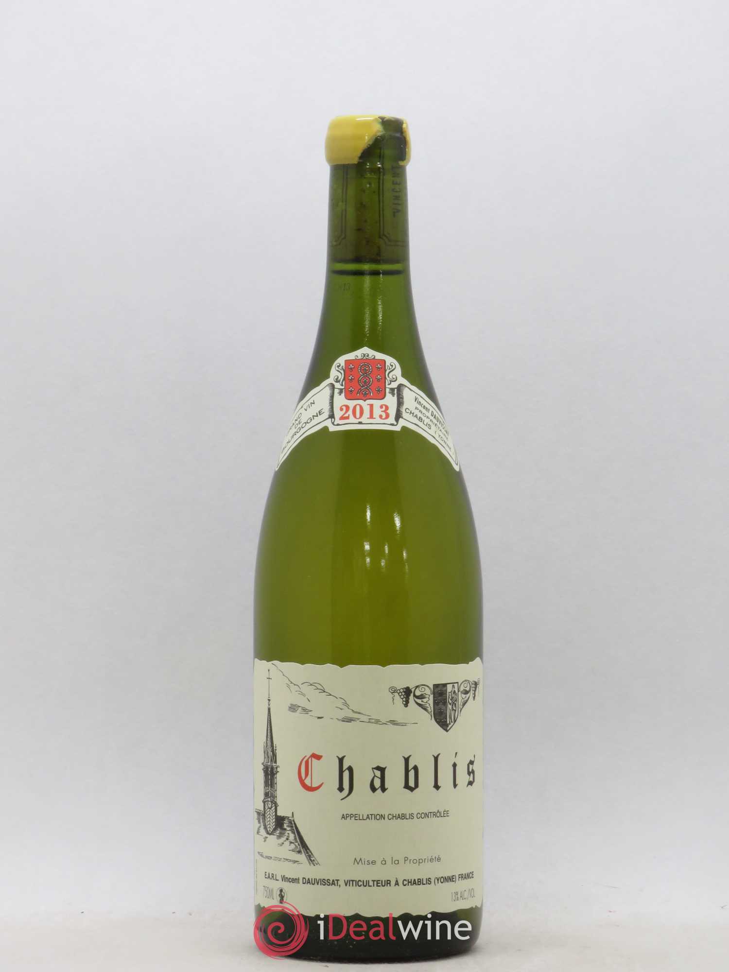 Chablis Vincent Dauvissat (Domaine) 2013 - Lot de 1 bouteille - 0