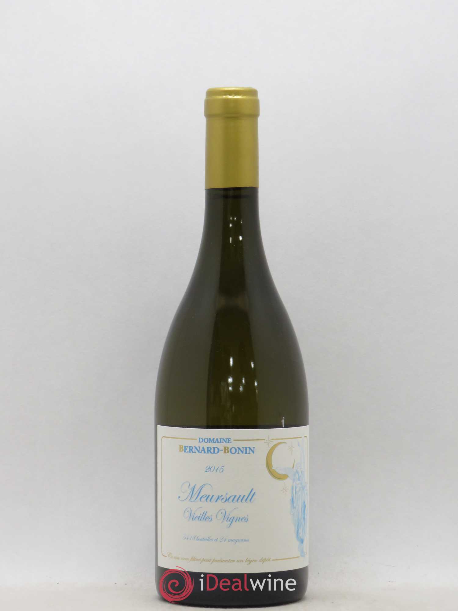 Meursault Vieilles vignes Bernard Bonin 2015 - Posten von 1 Flasche - 0