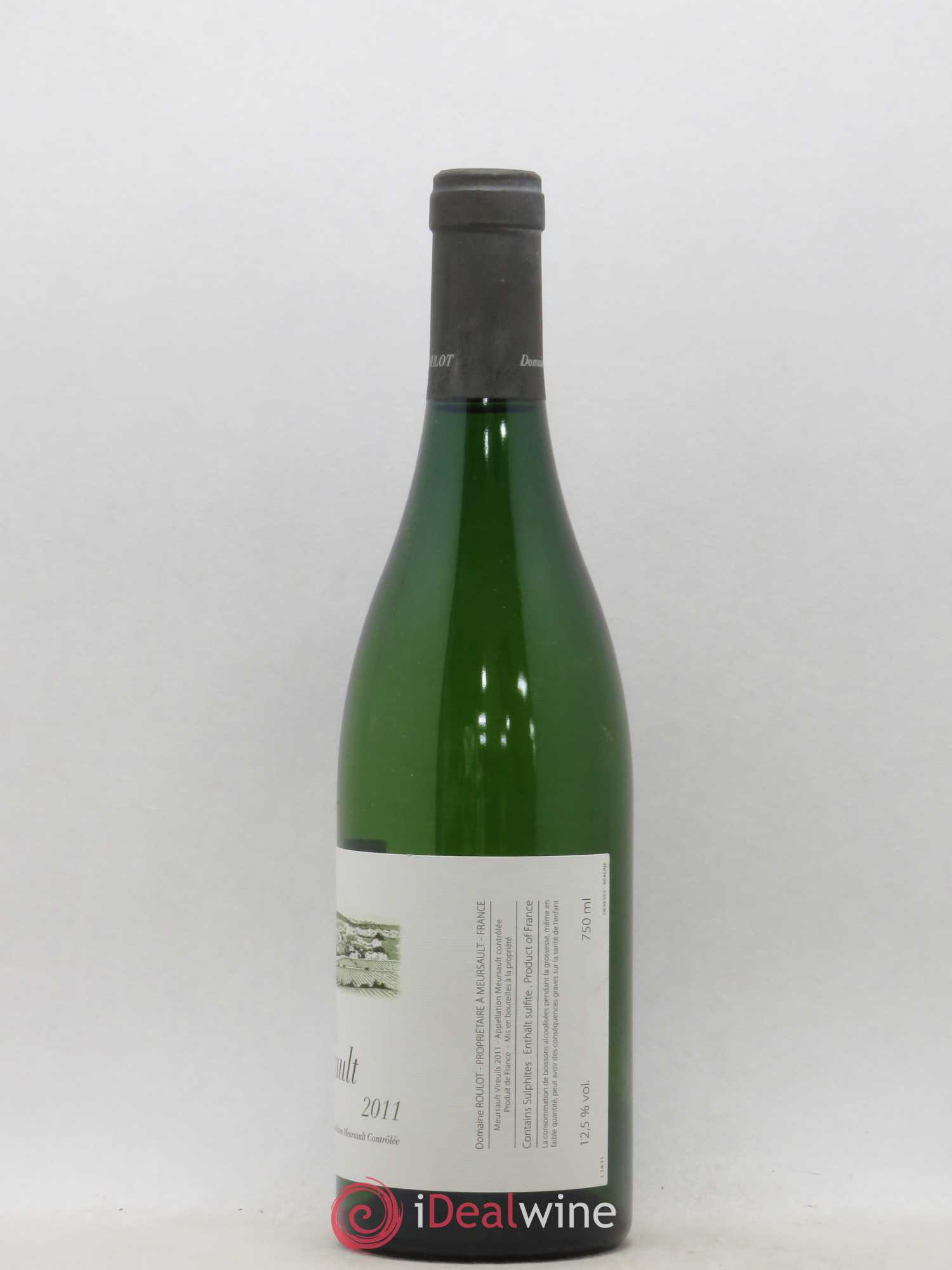 Meursault Les Vireuils Roulot (Domaine) 2011 - Lot de 1 bouteille - 1