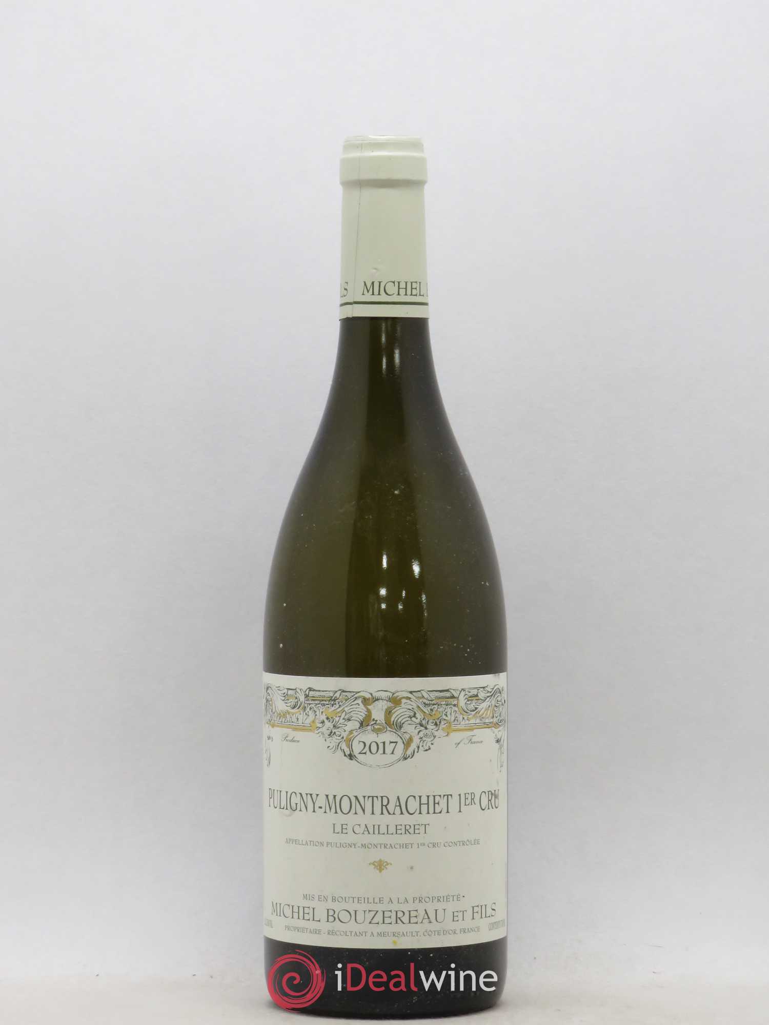 Puligny-Montrachet 1er Cru Le Cailleret Michel Bouzereau et Fils (Domaine) 2017 - Lot de 1 bouteille - 0