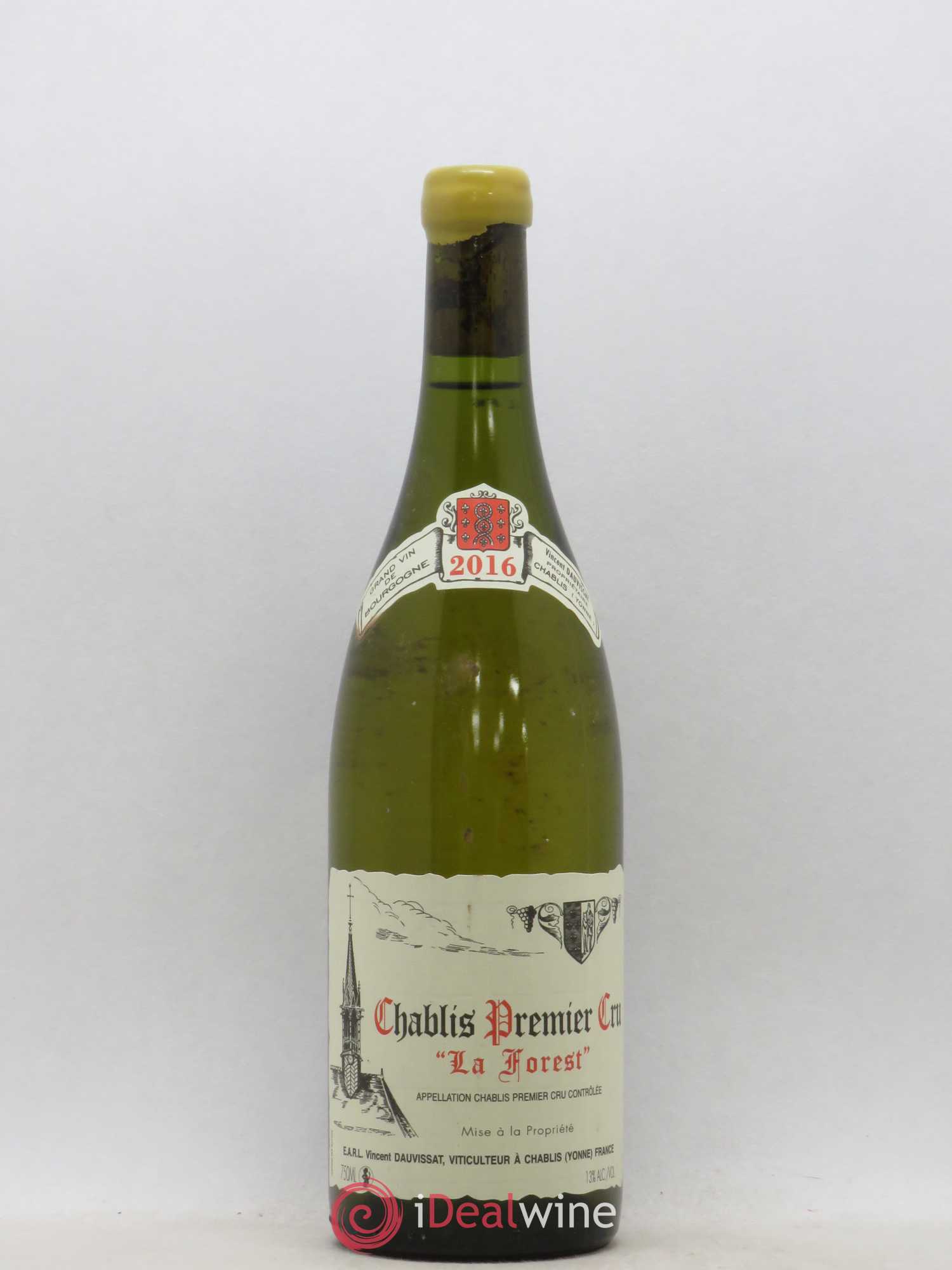 Chablis 1er Cru La Forest Vincent Dauvissat (Domaine) 2016 - Lot de 1 bouteille - 0