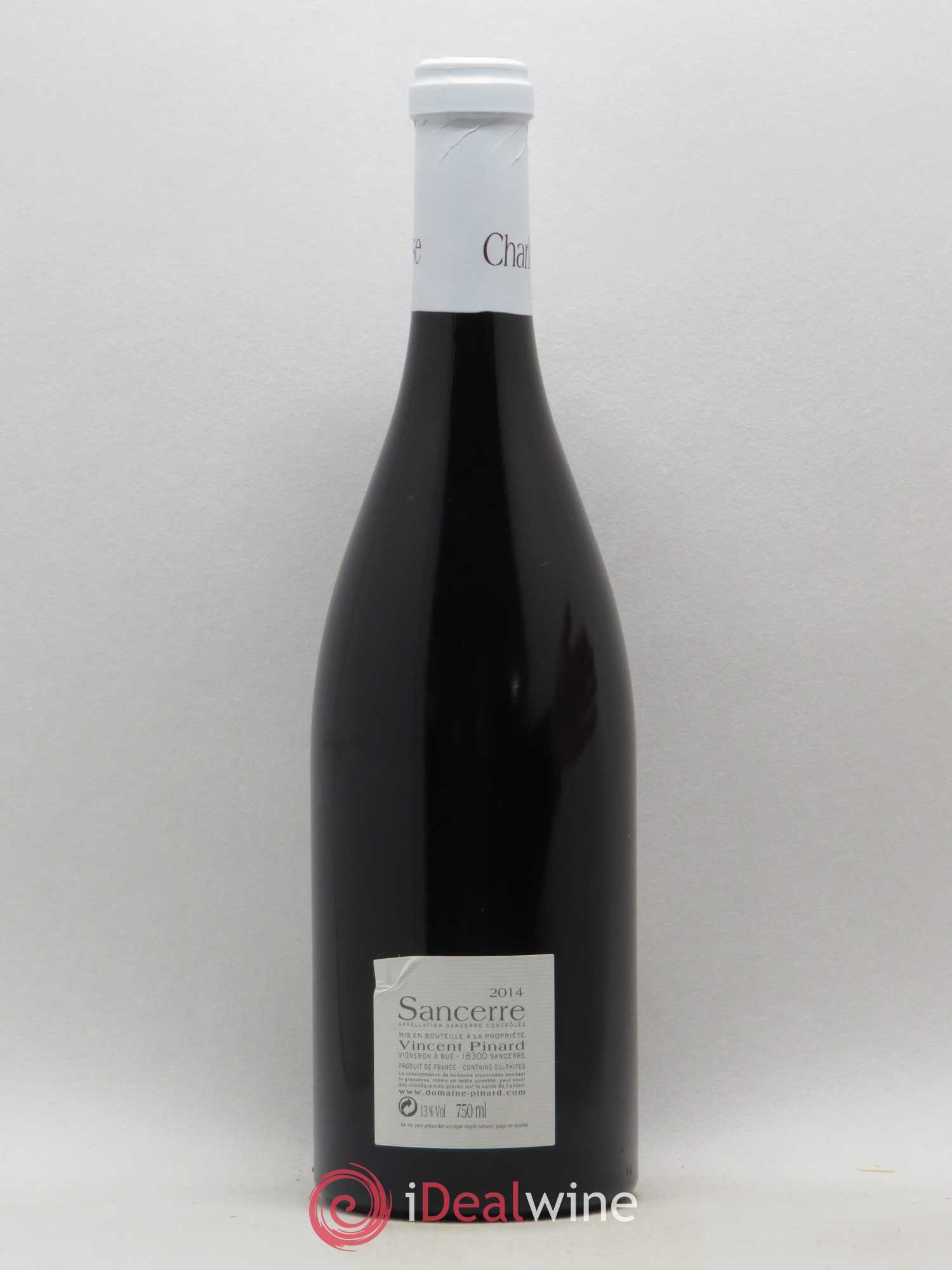 Sancerre Charlouise Vincent Pinard 2014 - Lot de 1 bouteille - 1