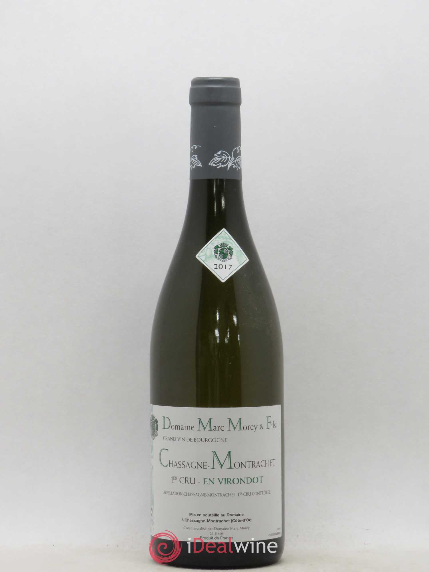 Chassagne-Montrachet 1er Cru En Virondot Marc Morey 2017 - Posten von 1 Flasche - 0