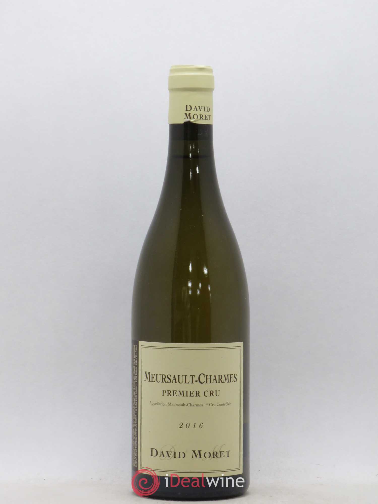 Meursault 1er Cru Charmes David Moret (Domaine) 2016 - Lot de 1 bouteille - 0