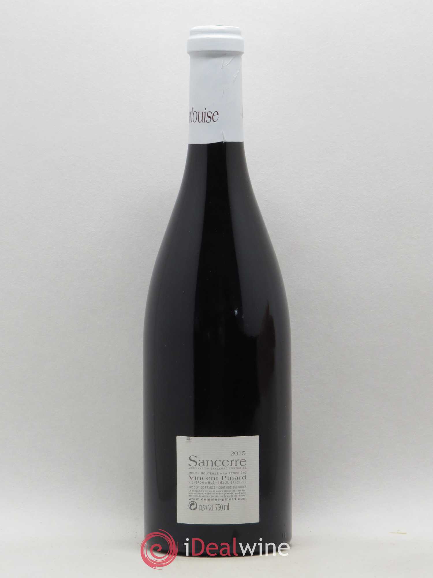 Sancerre Charlouise Vincent Pinard 2015 - Lot de 1 bouteille - 1