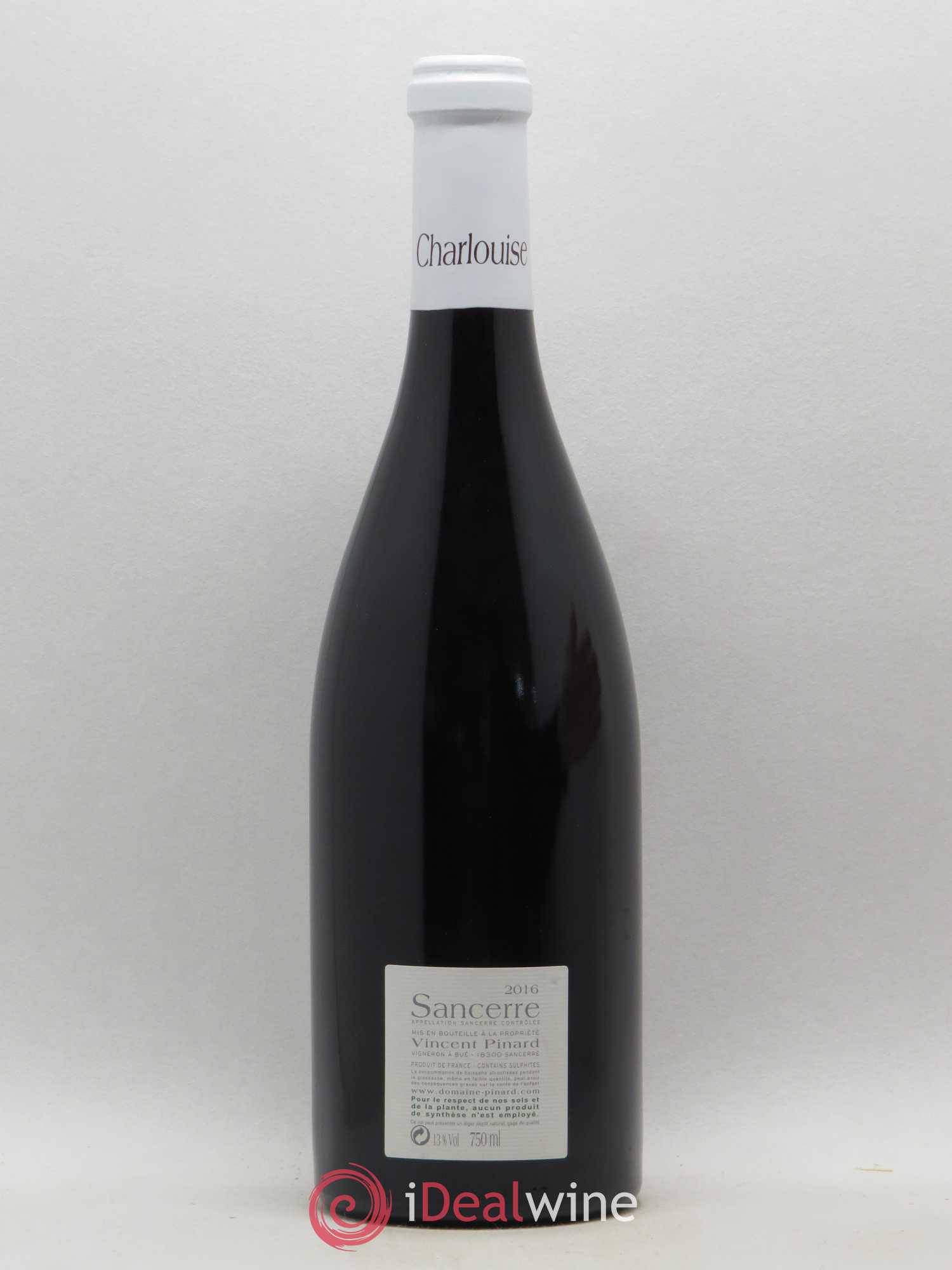 Sancerre Charlouise Vincent Pinard 2016 - Lot de 1 bouteille - 1