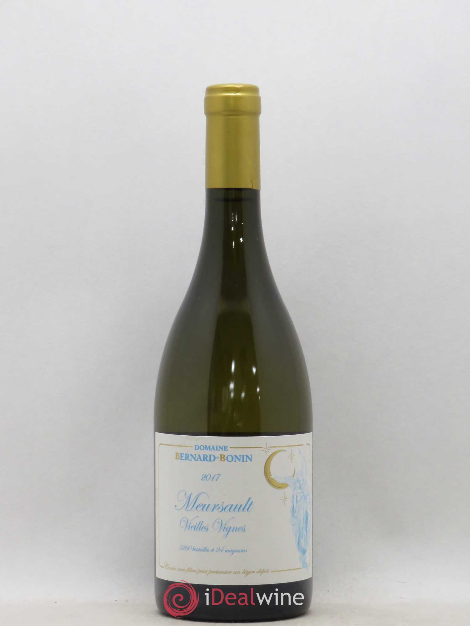 Meursault Vieilles vignes Bernard Bonin 2017 - Posten von 1 Flasche - 0