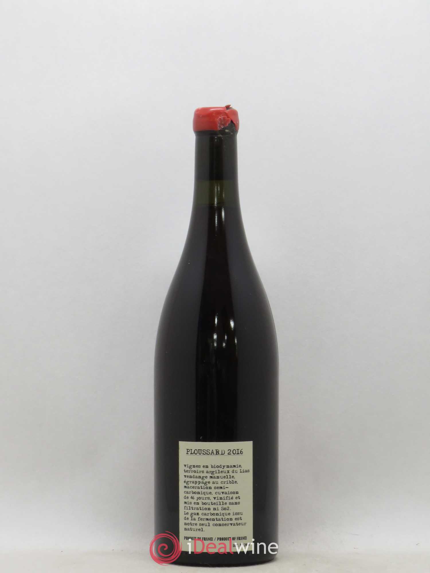 Arbois Ploussard Adeline Houillon & Renaud Bruyère 2016 - Lot de 1 bouteille - 1