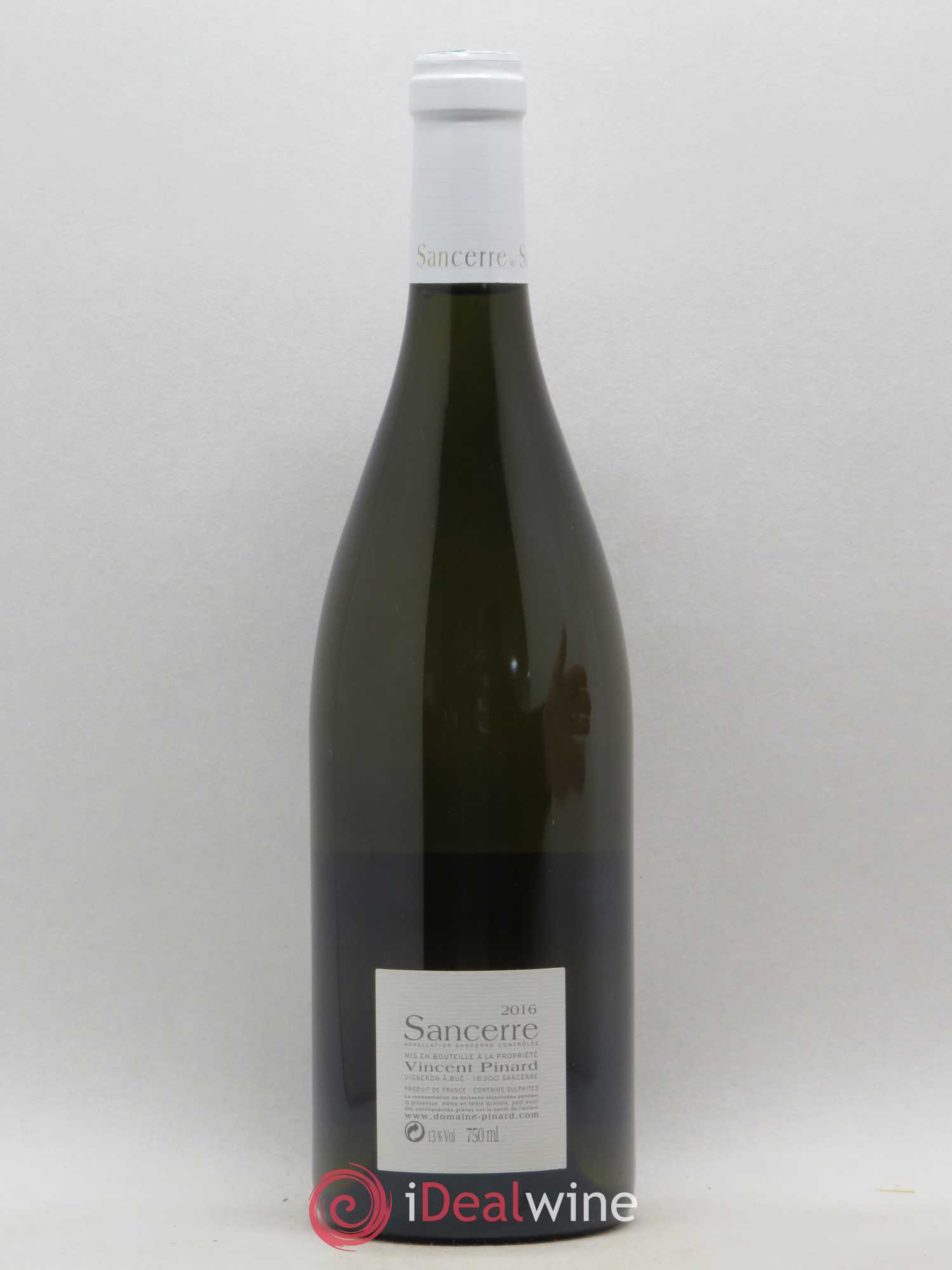 Sancerre Florès Vincent Pinard  (sans prix de réserve) 2016 - Lot de 1 bouteille - 1