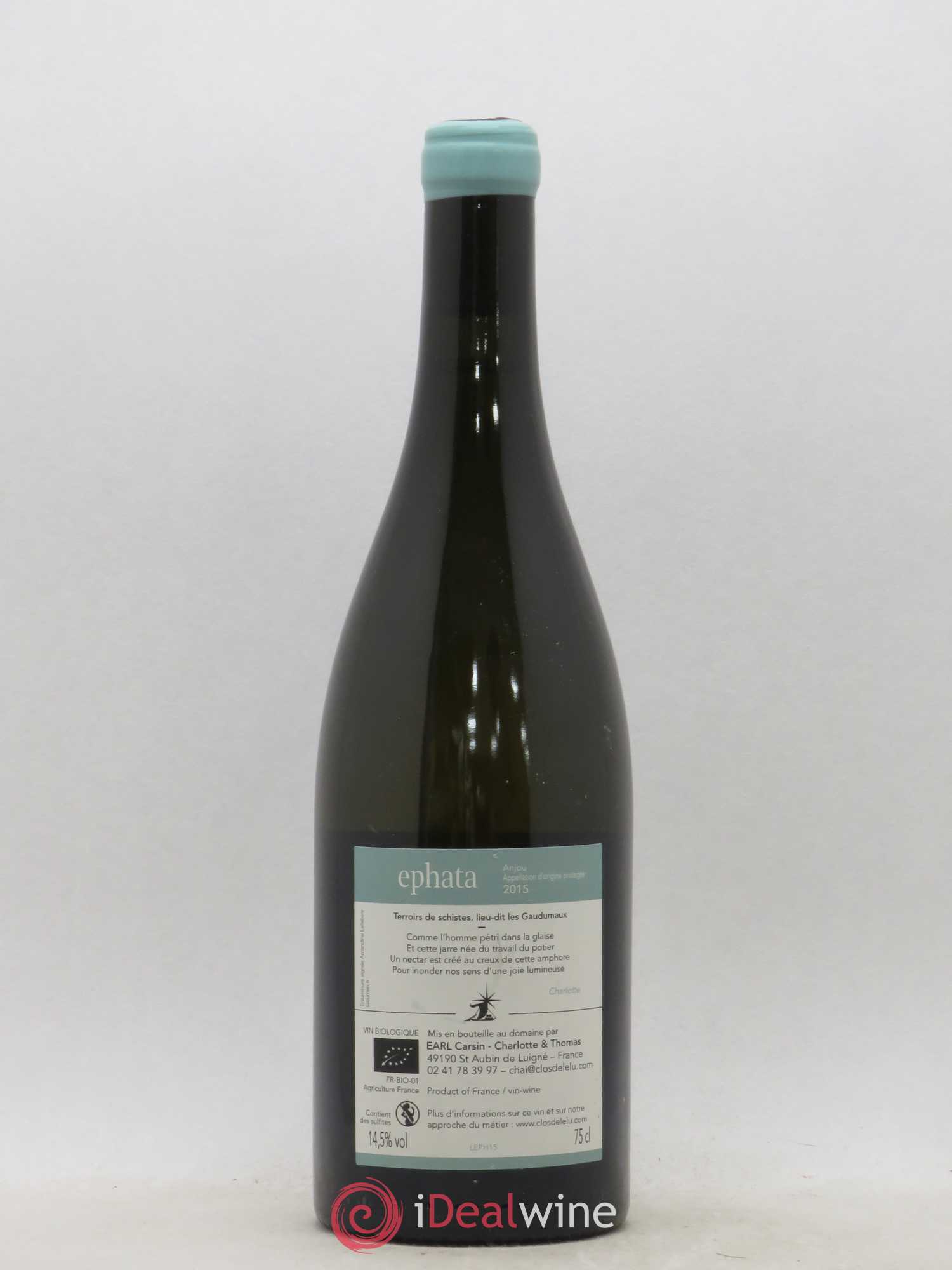 Anjou Clos de l'Elu Ephata (sans prix de réserve) 2015 - Posten von 1 Flasche - 1