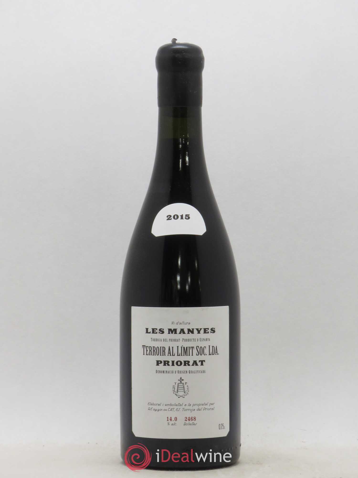 Priorat DOCA Les Manyes Terroir Al Limit 2015 - Lot de 1 bouteille - 0