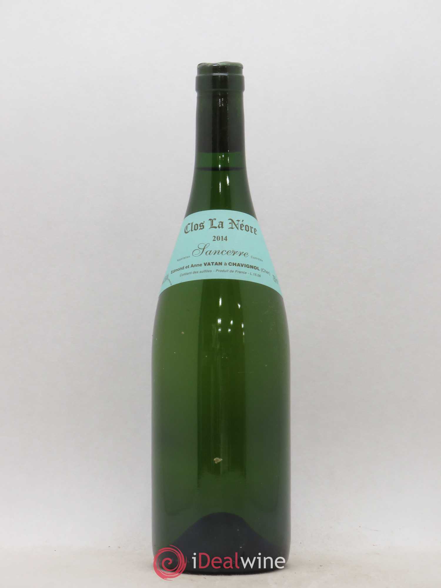 Sancerre Clos la Neore Edmond Vatan 2014 - Lot de 1 bouteille - 0