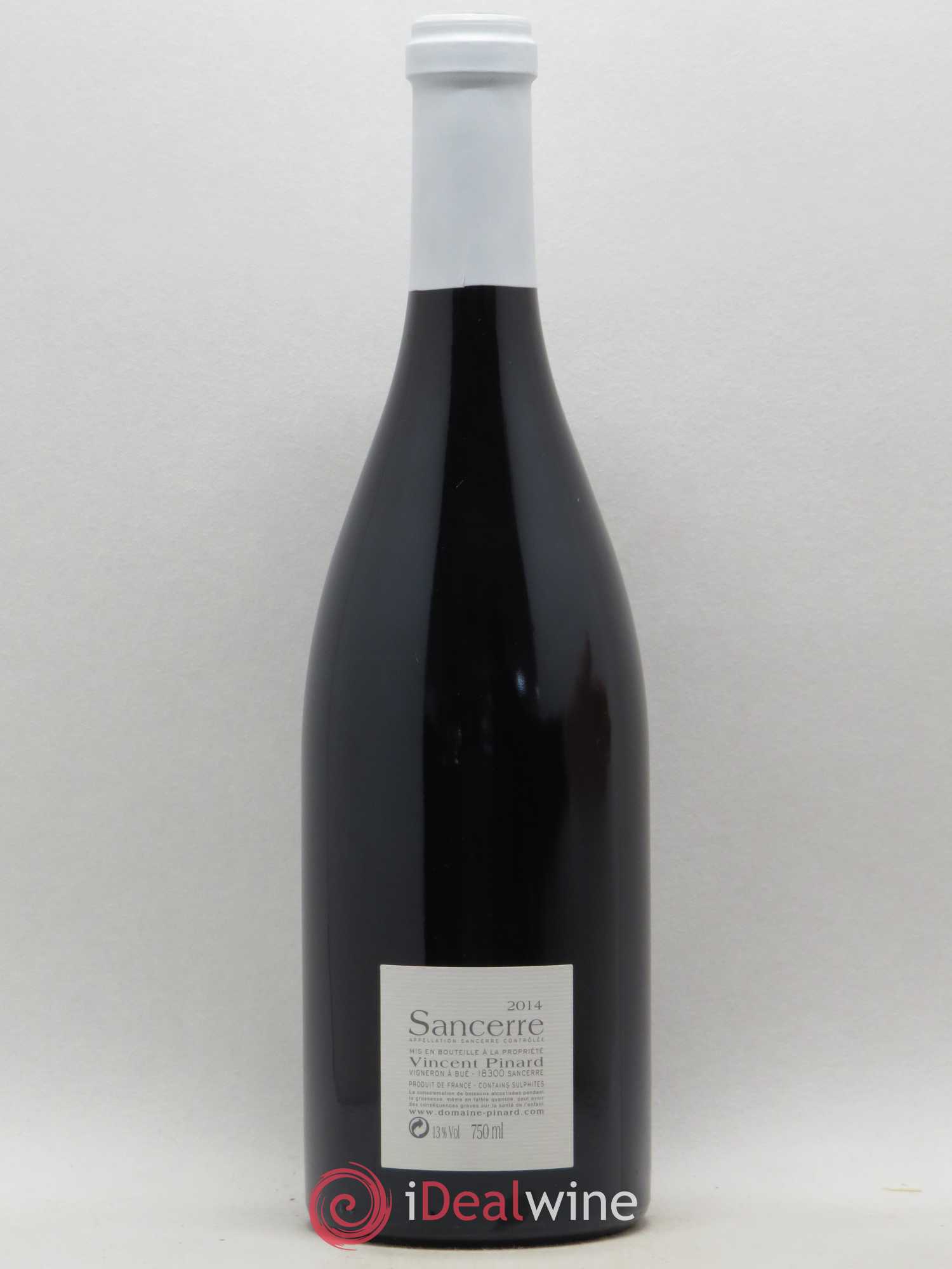 Sancerre Vendanges Entières Vincent Pinard 2014 - Lot de 1 bouteille - 1