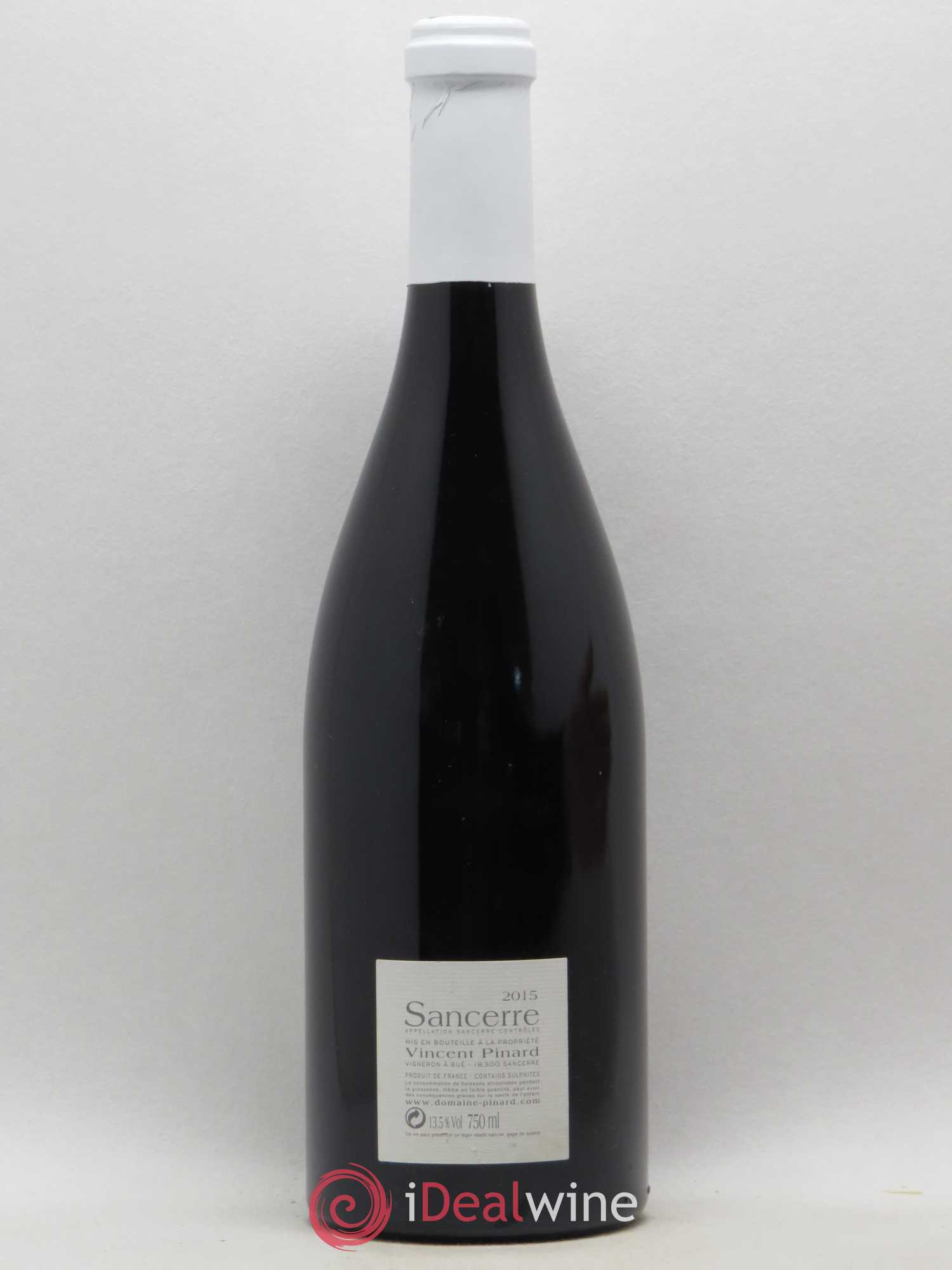 Sancerre Vendanges Entières Vincent Pinard 2015 - Lot de 1 bouteille - 1