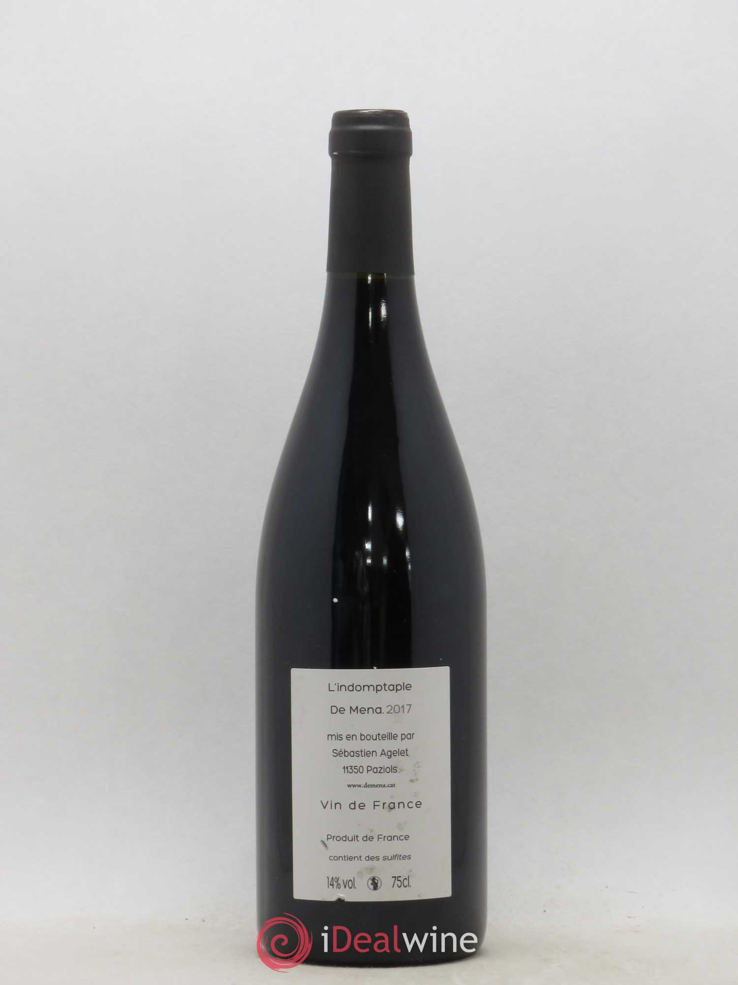 Vin de France L'Indomptable De Mena (sans prix de réserve) 2017 - Posten von 1 Flasche - 1